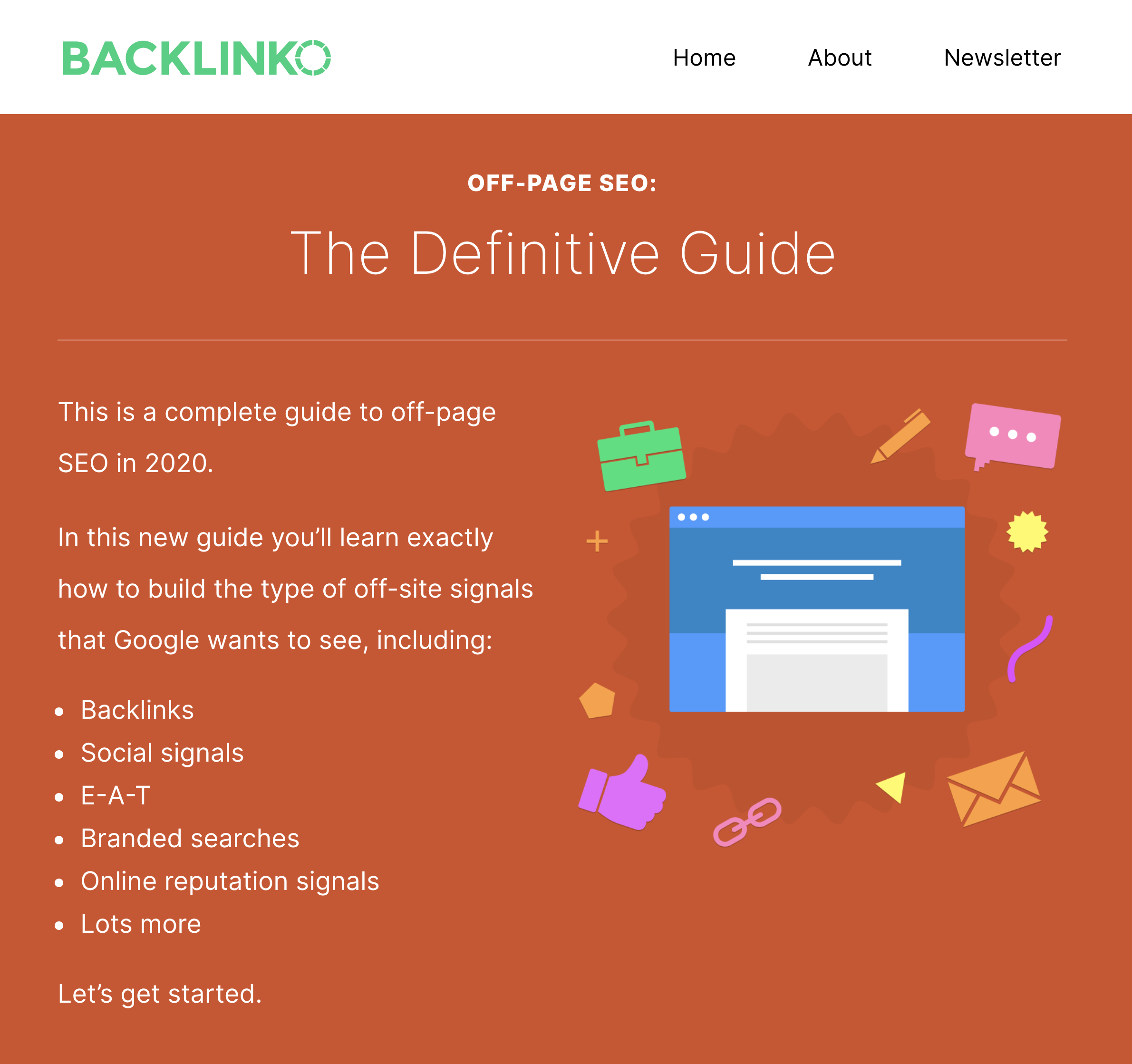 Backlinko – Off-Page SEO Guide Post