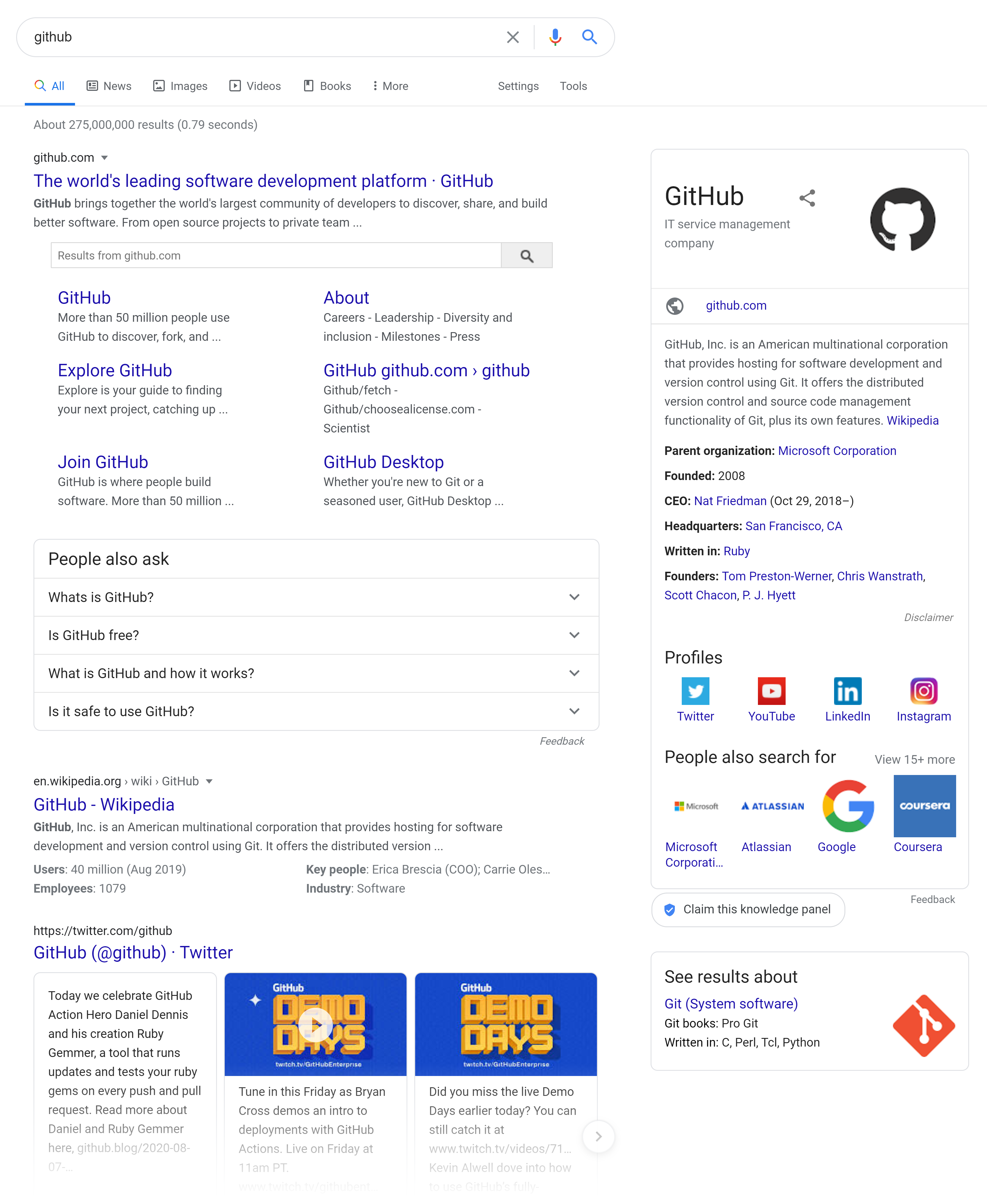 GitHub – Google SERP