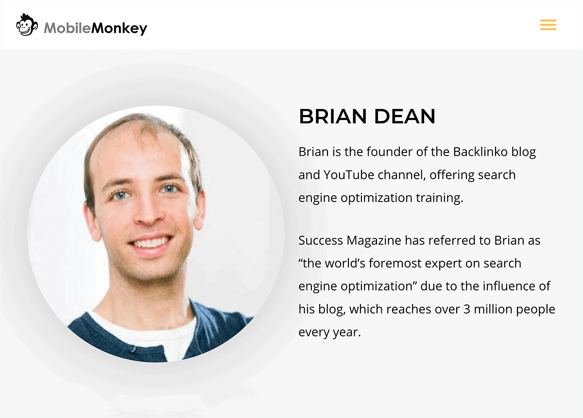 Brian Dean early angel investment