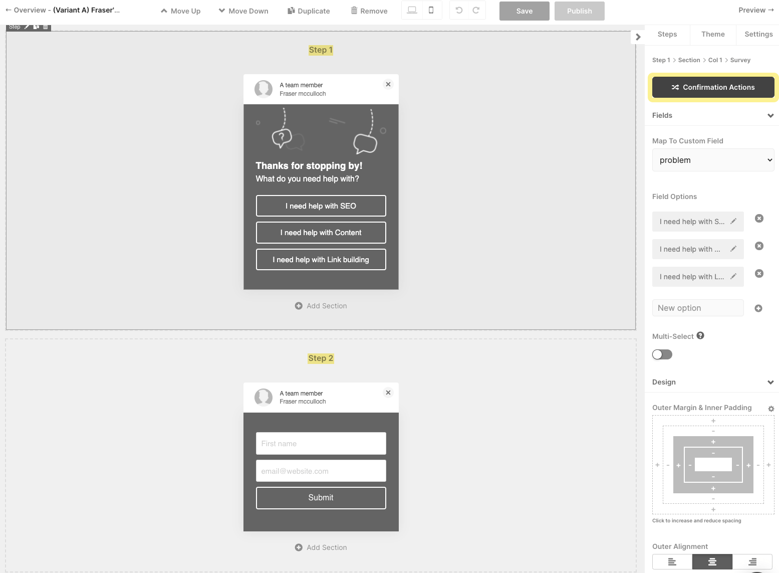 2-convertflow-visitor-segmentation-and-cta 20 Marketing Tools for a Small Business & Their Best Feature