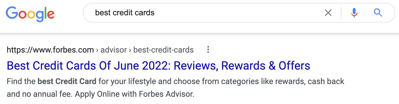 10-best-credit-cards-serp Advanced Keyword Research: 5 Tips for Finding Untapped Keywords