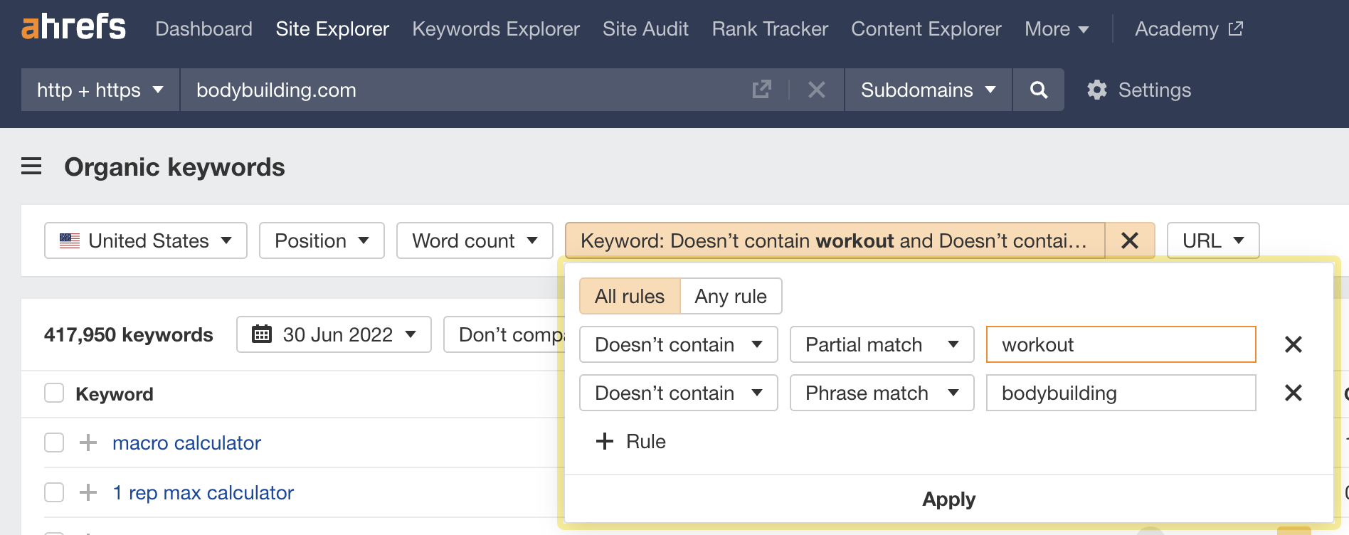 16-excluding-common-keywords-site-explorer Advanced Keyword Research: 5 Tips for Finding Untapped Keywords