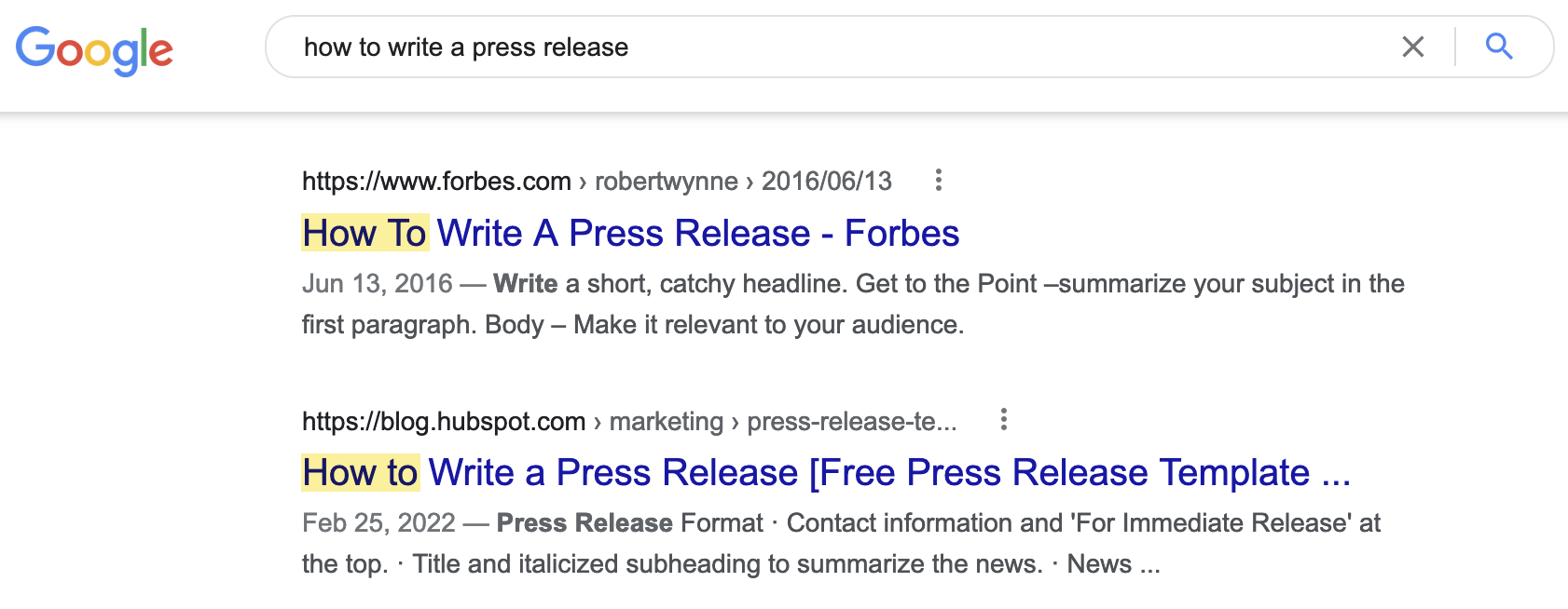 9-how-to-write-a-press-release-intent How to Rank Higher on Google (10 Steps)