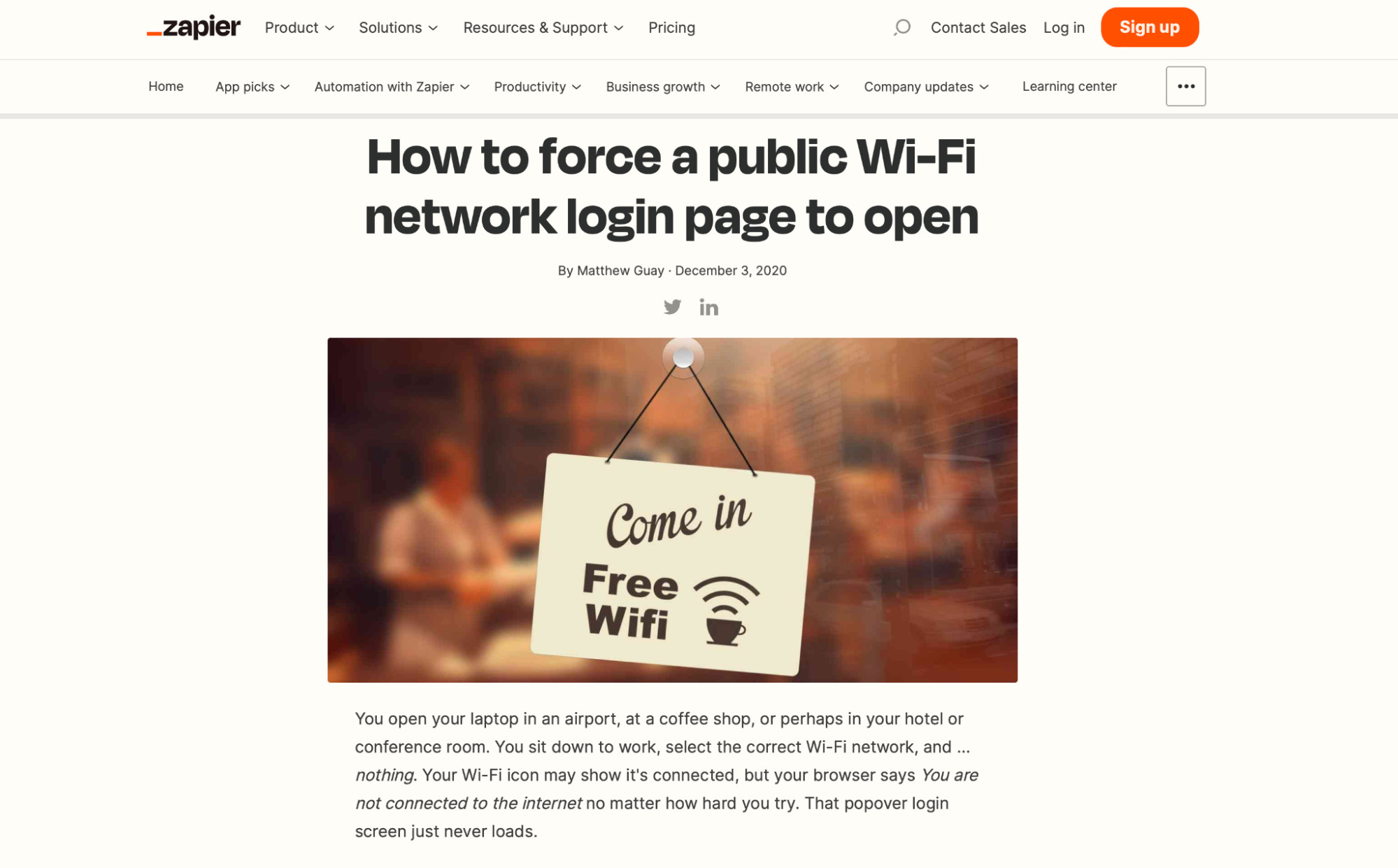 16-wifi-login-post How Zapier Built a Content Marketing Machine