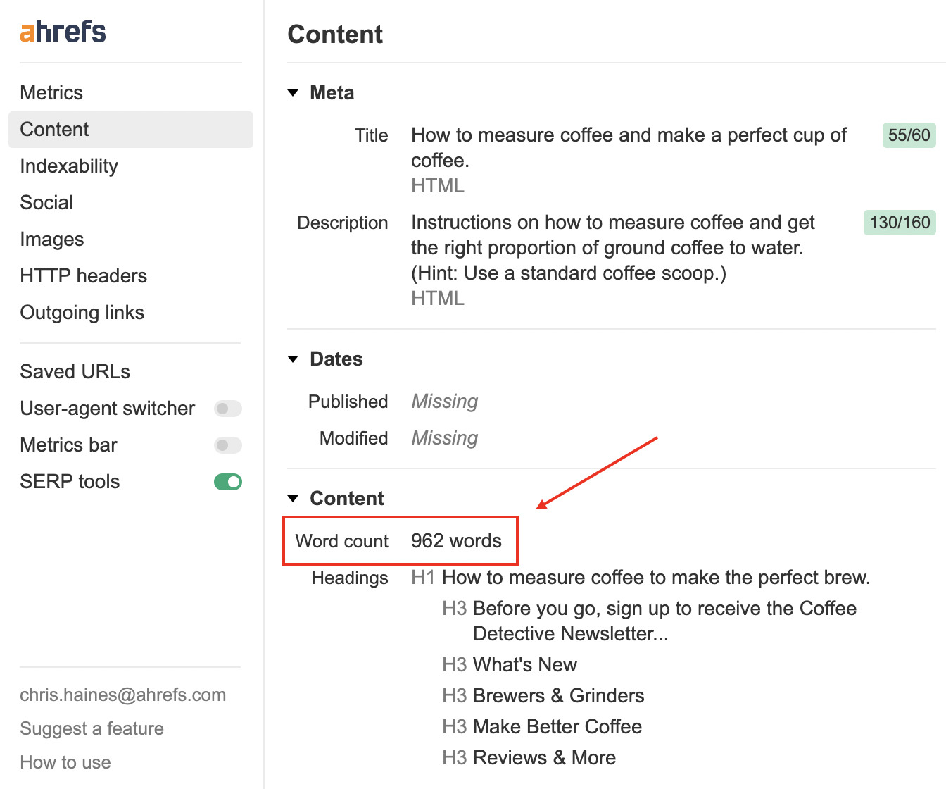 17-ahrefs-seo-toolbar-coffee-detective-com-edit How to Make Money With SEO