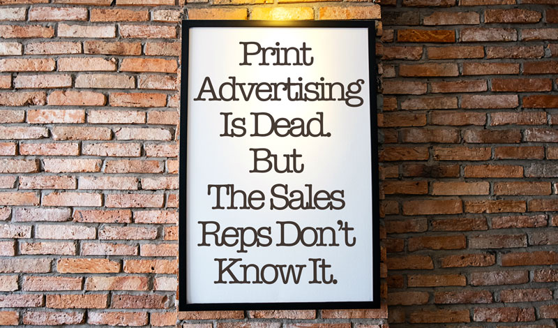 printisdead Why Print Advertising & Directories Are A Waste of Money When Compared to Digital Media