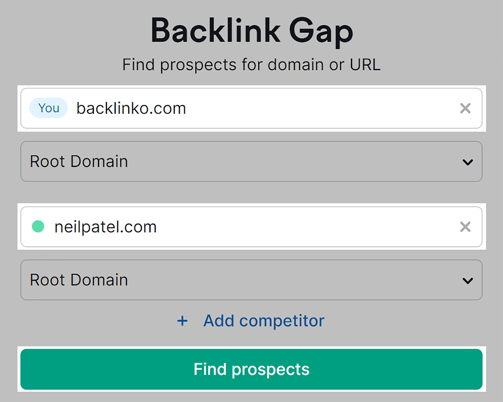 Add-your-domain-the-competitor SEO Automation: 17 Tasks Streamlined for Enhanced Efficiency