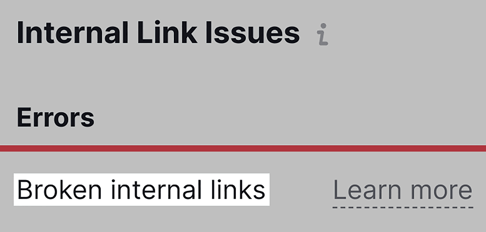 Internal-Links-Errors-indicating-broken-links SEO Automation: 17 Tasks Streamlined for Enhanced Efficiency