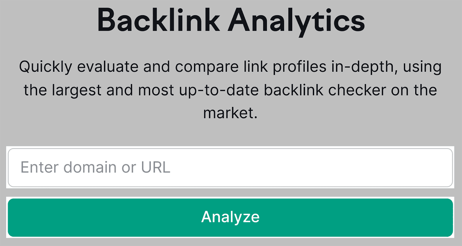 Type-your-domain-on-backlink-analytics SEO Automation: 17 Tasks Streamlined for Enhanced Efficiency