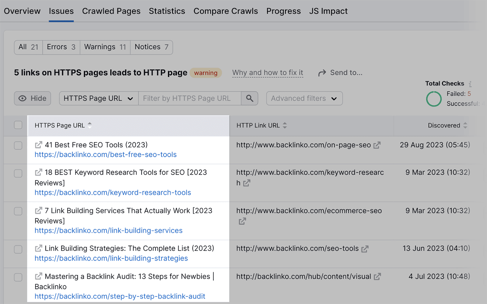 URLs-with-HTTPS-Errors SEO Automation: 17 Tasks Streamlined for Enhanced Efficiency