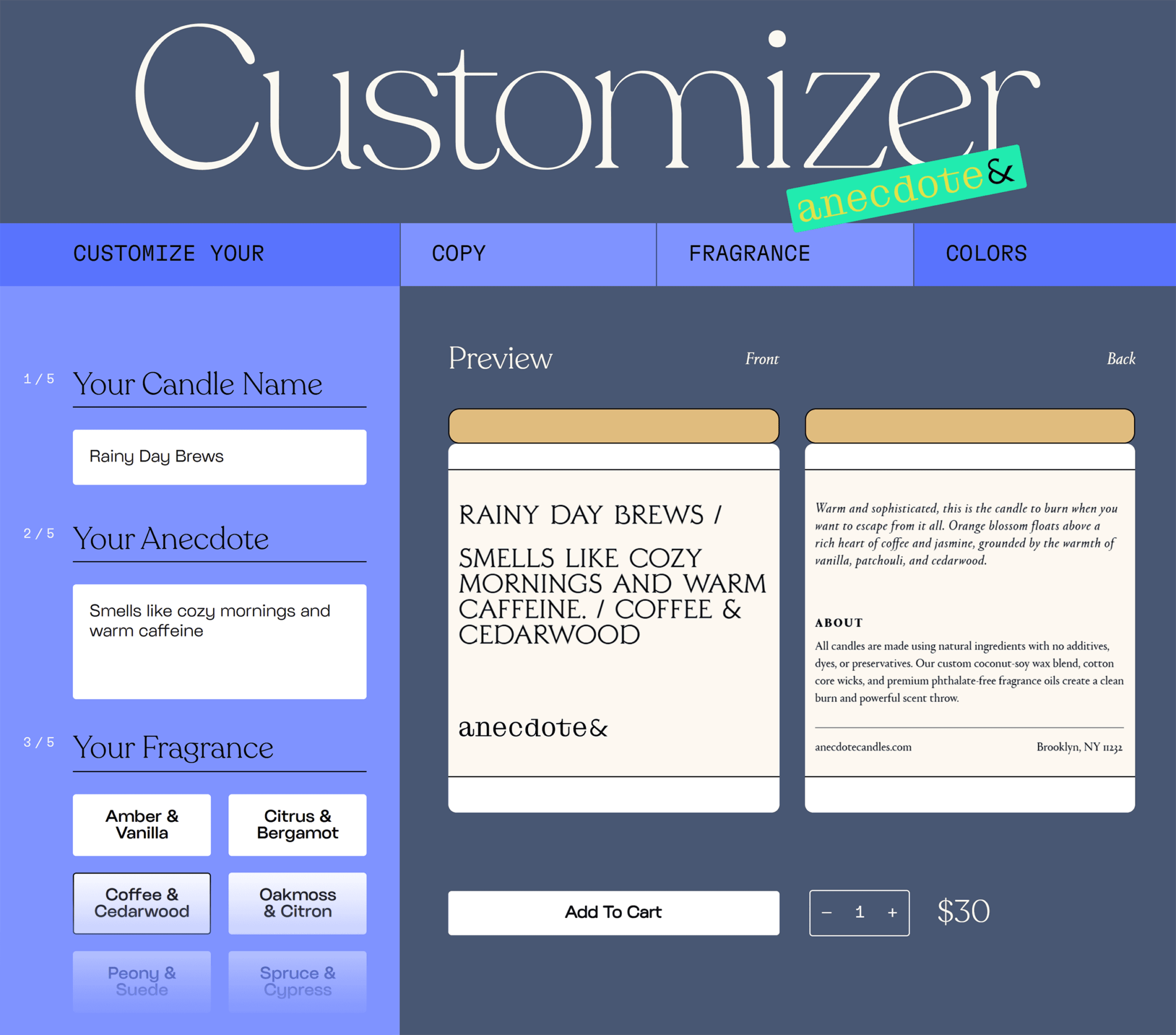 anecdote-candles-customizer 22 Content Marketing Examples to Inspire You