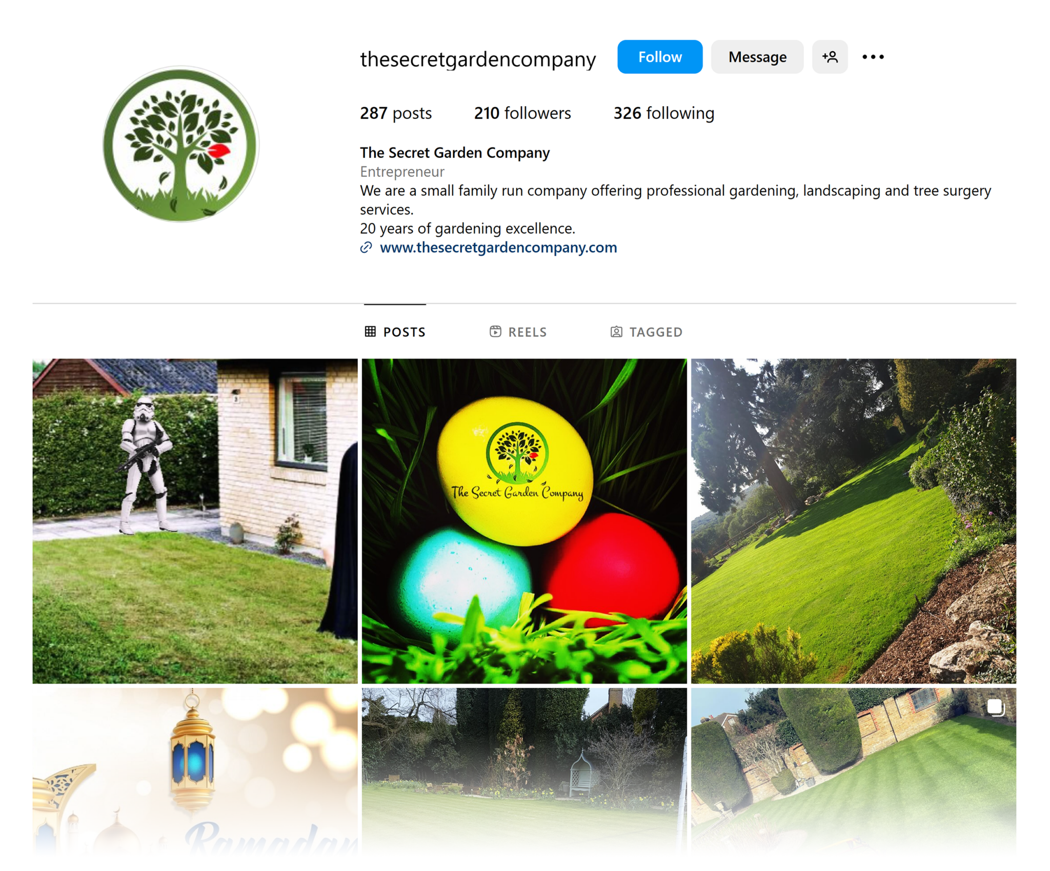 instagram-thesecretgardencompany Small Business Marketing: 6 Proven Strategies for More Reach