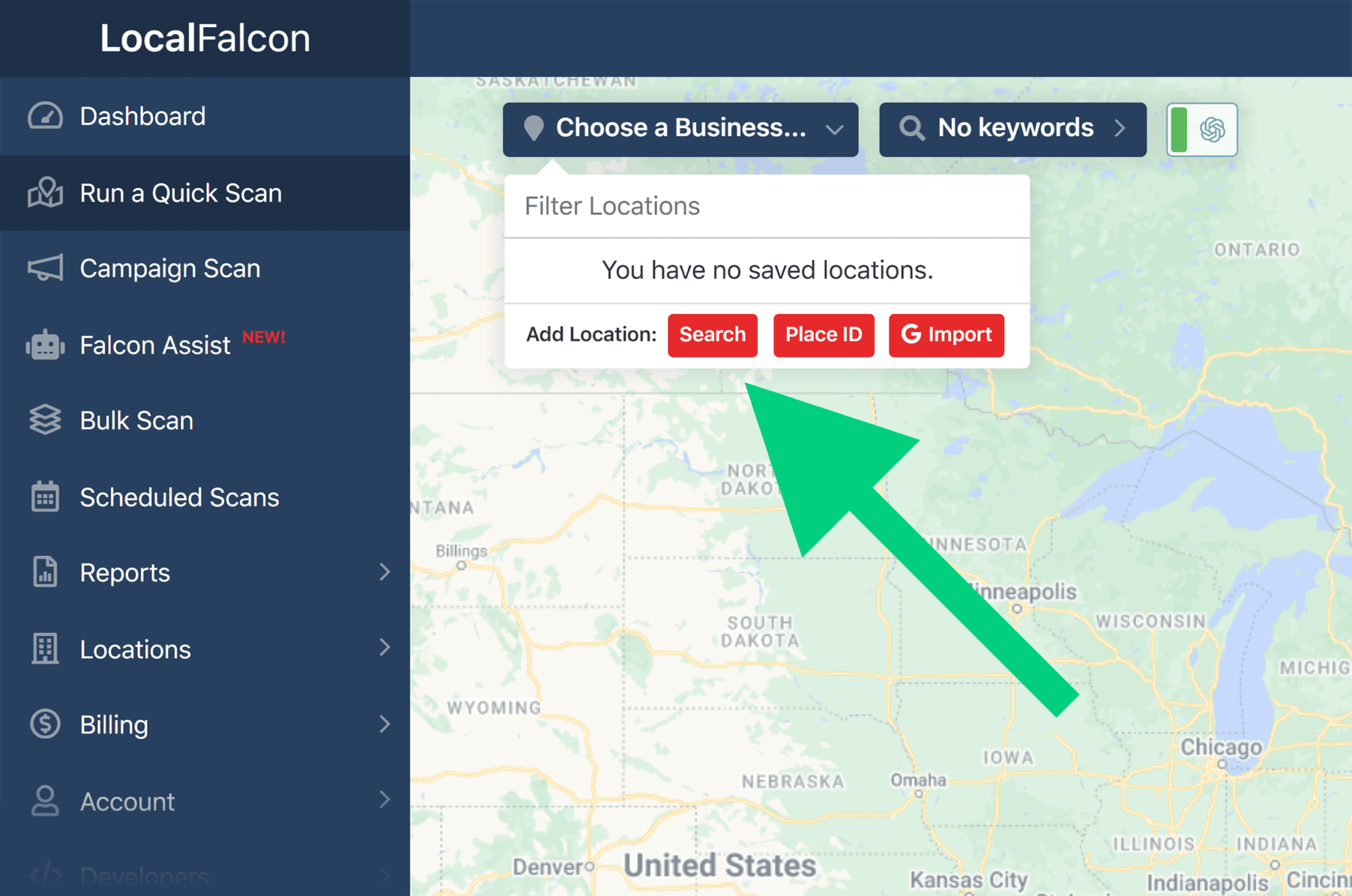 localfalcon-map-scan Top 5 Local Rank Tracker Tools (Tested & Reviewed)