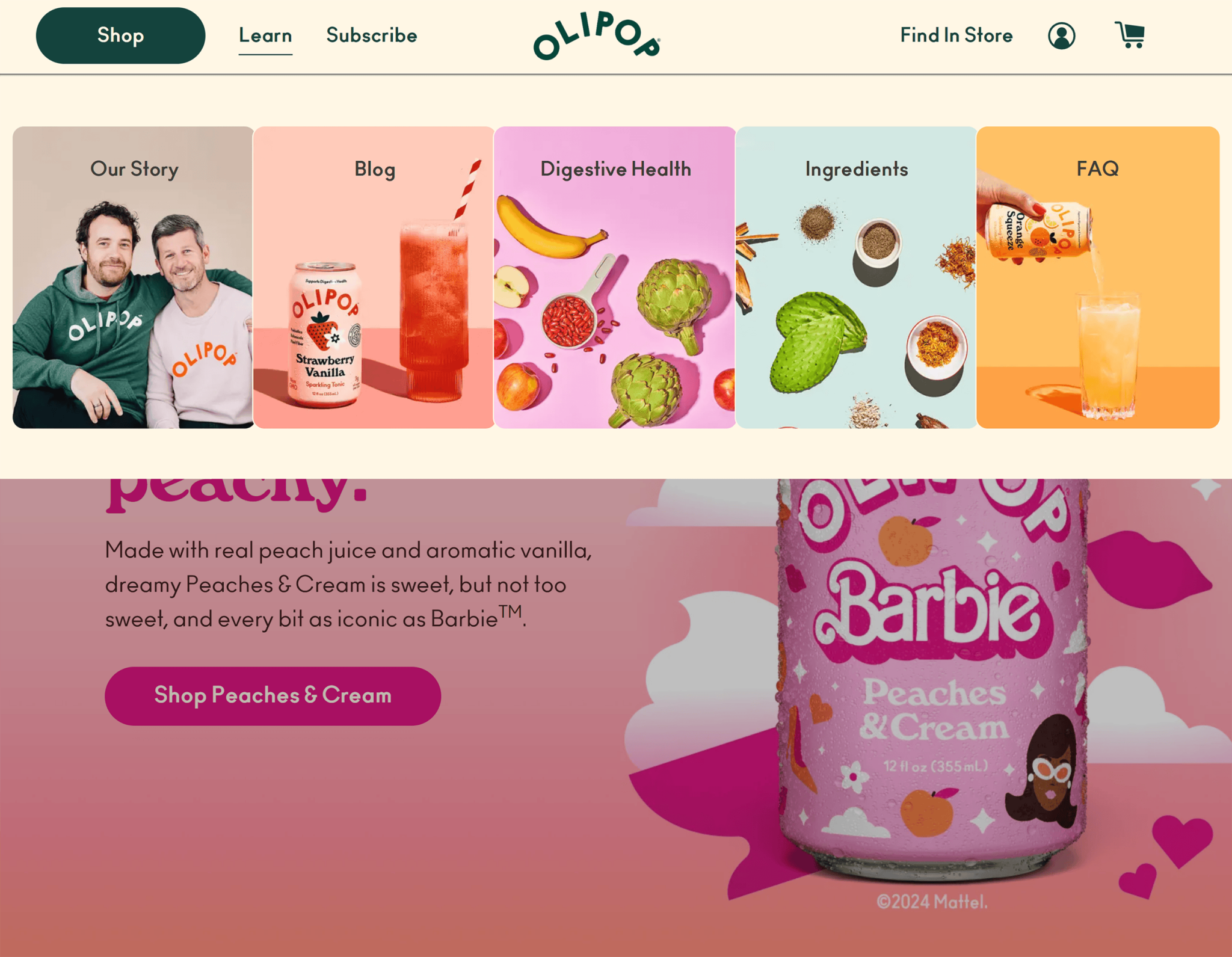 olipop-learn 22 Content Marketing Examples to Inspire You