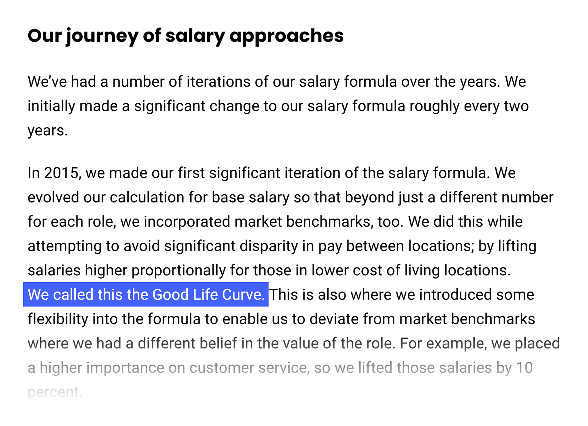 salary-system-good-life-curve 22 Content Marketing Examples to Inspire You