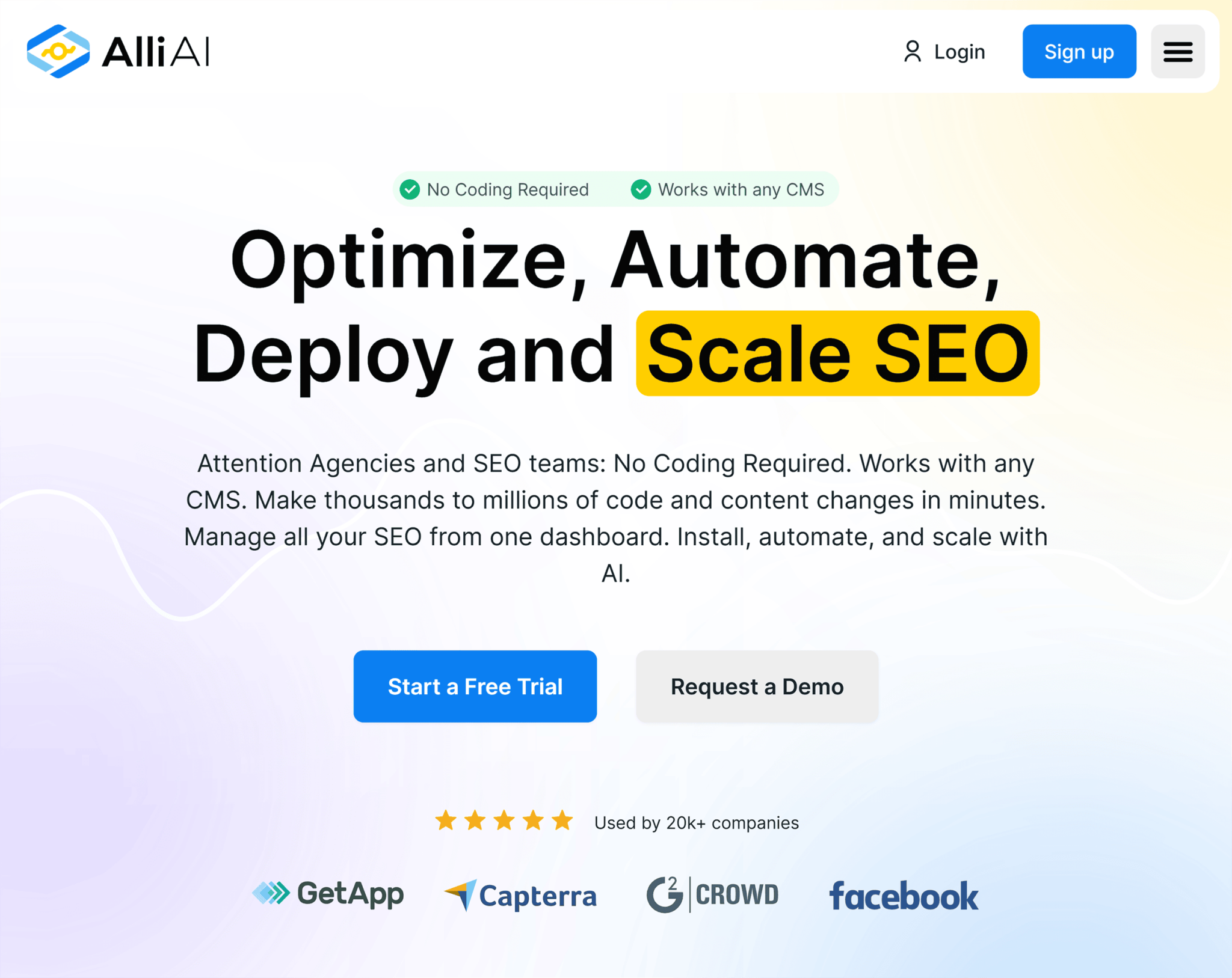 alliai 8 Powerful SEO AI Tools and Their Top Features