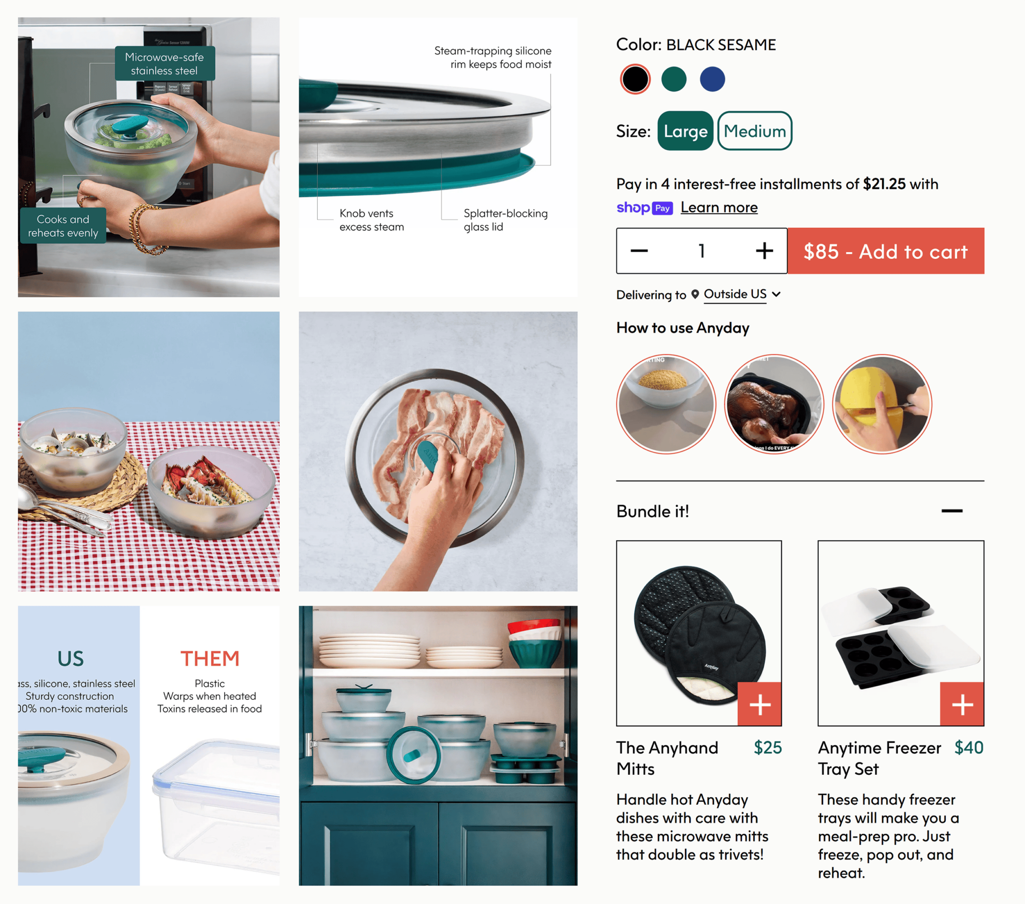 anyday-product-details 20 Effective Product Page Examples (+ Best Practices)
