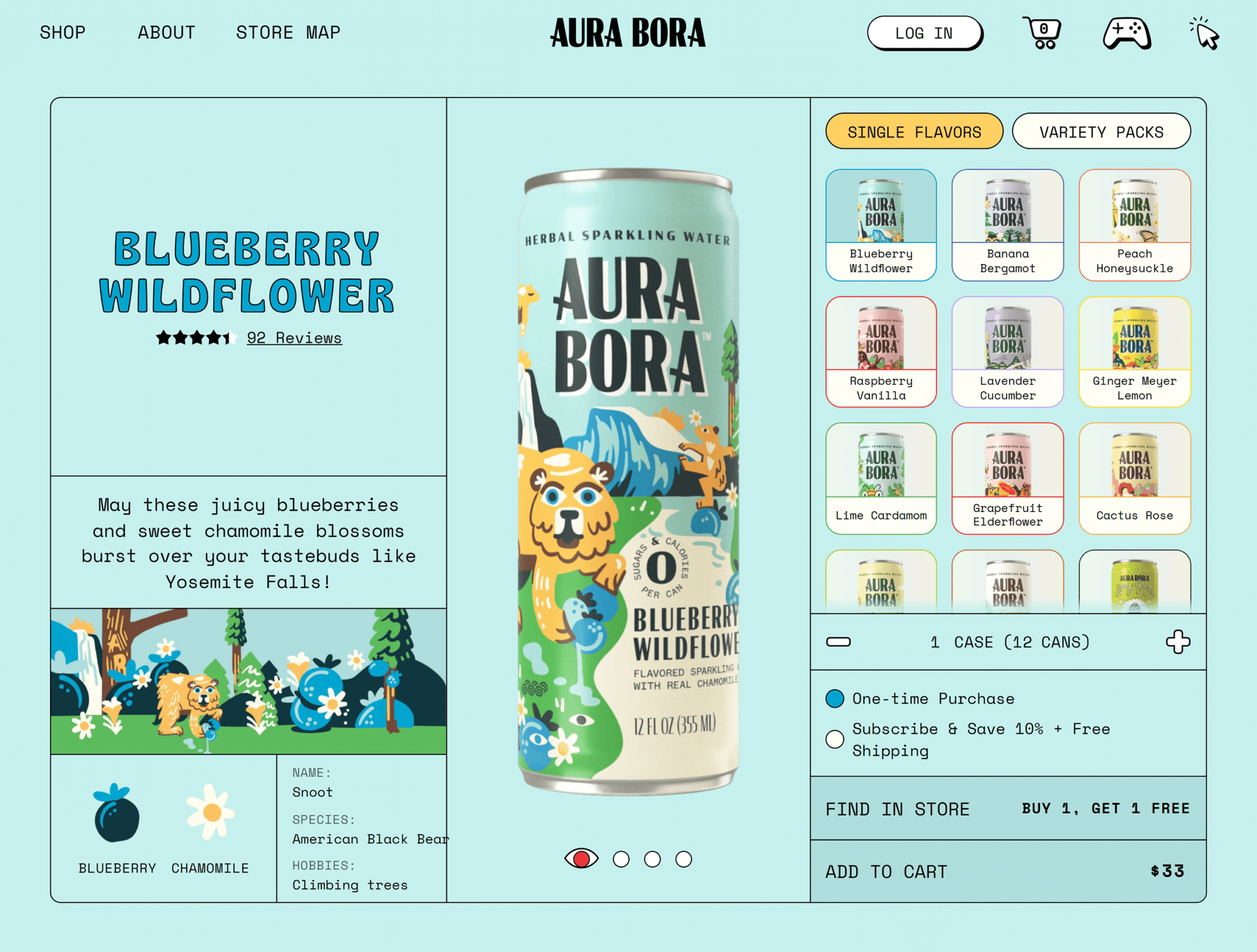 aurabora-products 20 Effective Product Page Examples (+ Best Practices)