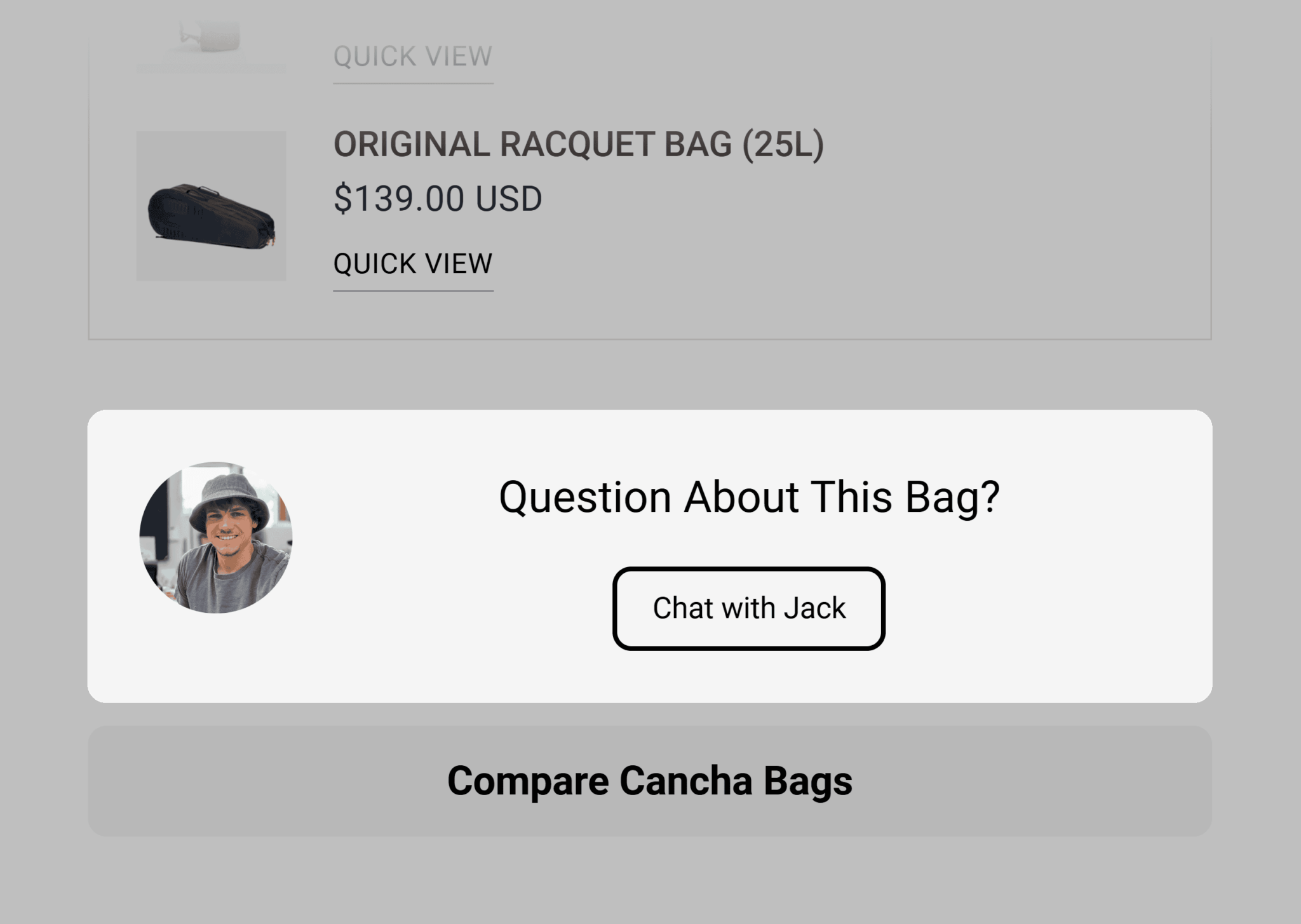 canchabags-chat 20 Effective Product Page Examples (+ Best Practices)