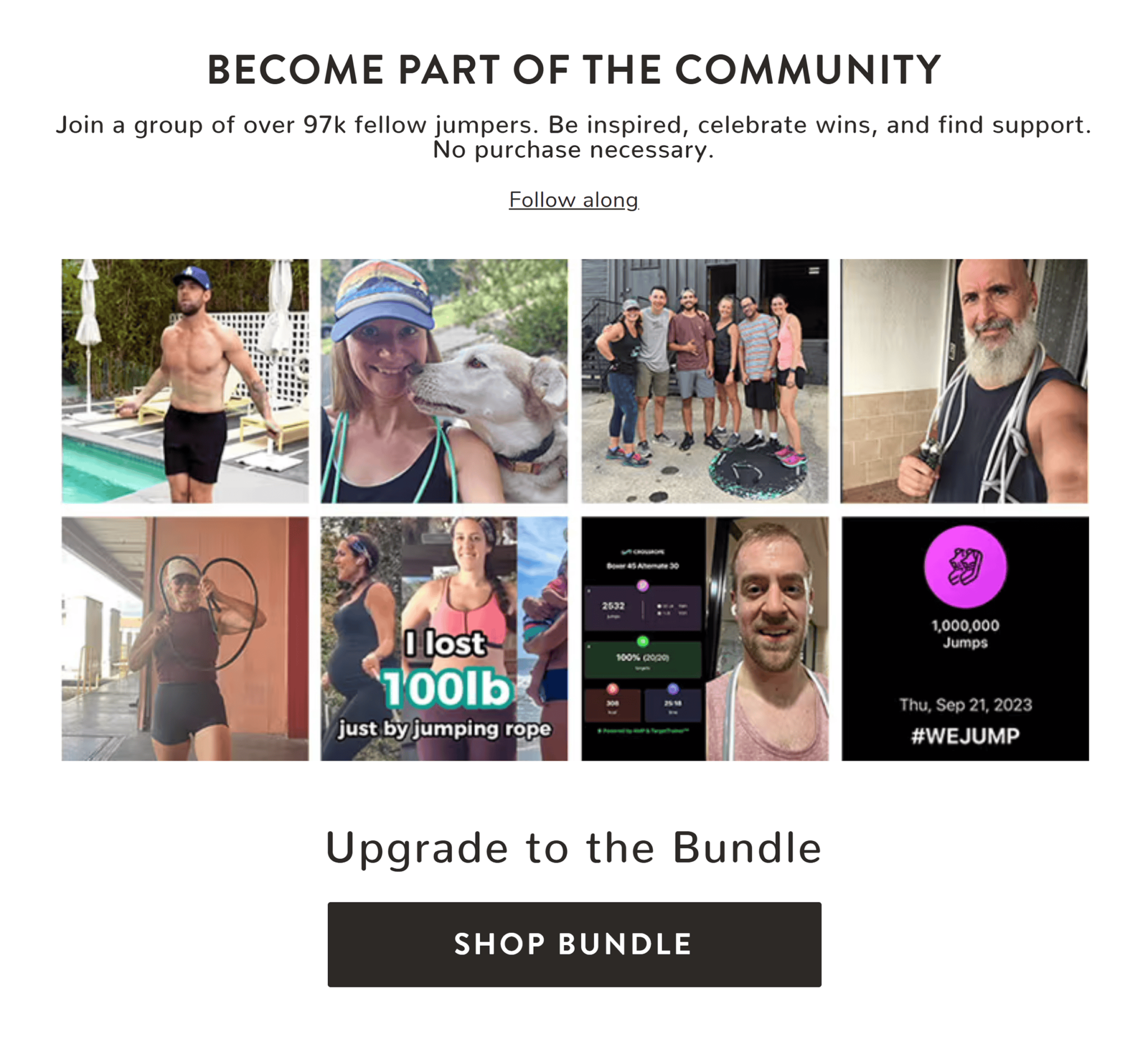 crossrope-community 20 Effective Product Page Examples (+ Best Practices)