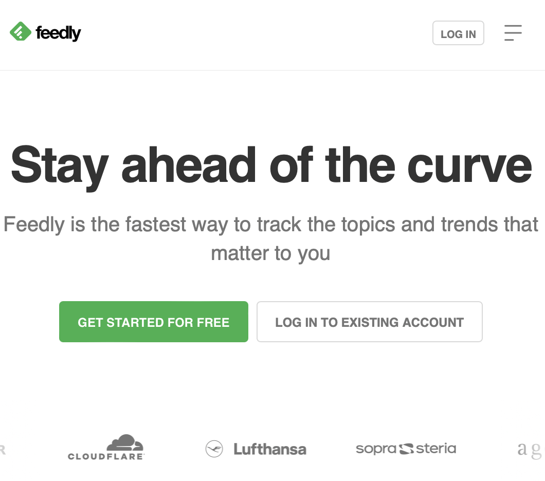 feedly-homepage-screenshot Online Reputation Management: A Beginner’s Guide