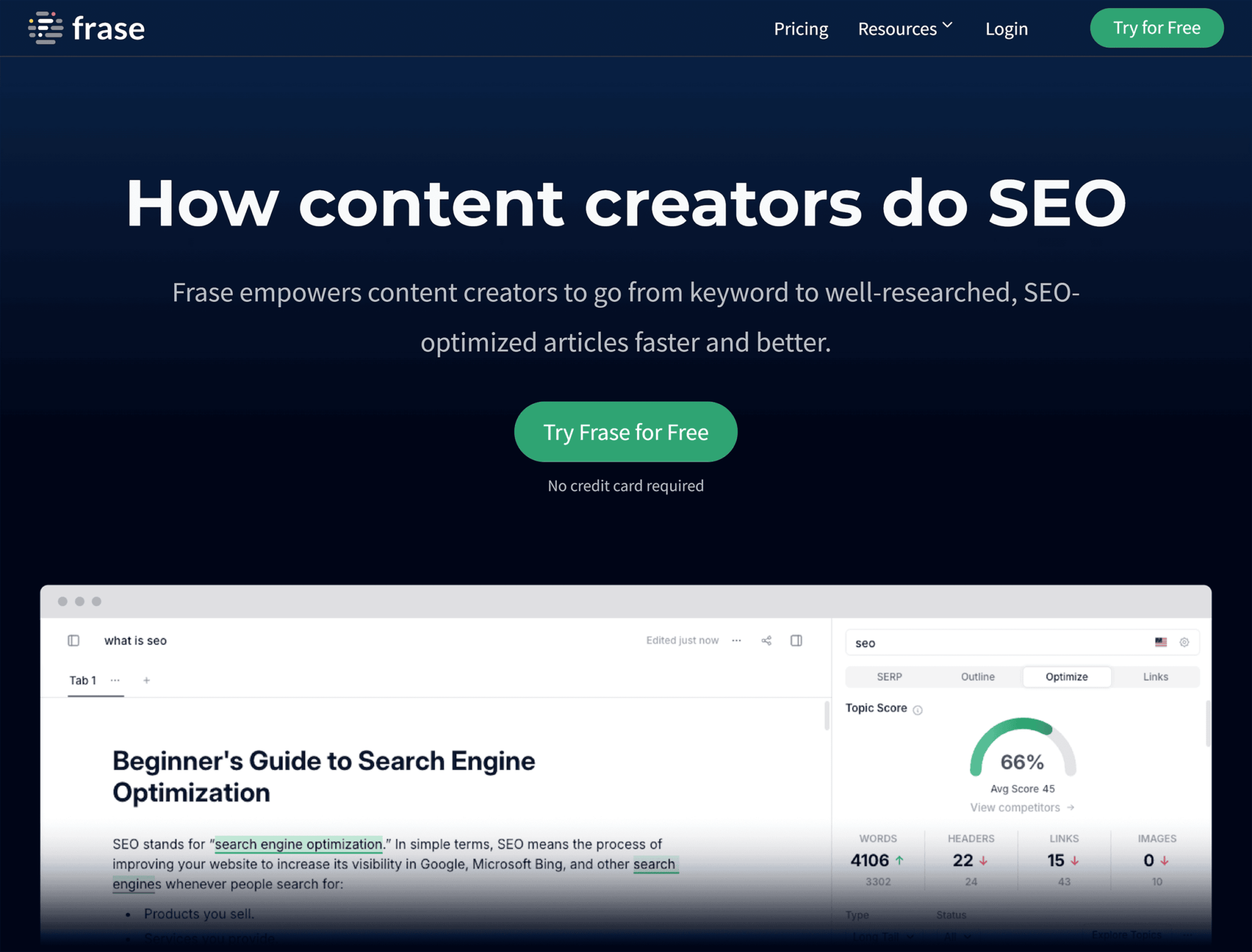 frase 8 Powerful SEO AI Tools and Their Top Features