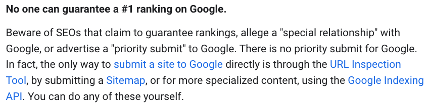 googles-advice-to-business-owners-confirming-seo Guaranteed SEO Services: Here’s the Only SEO Guarantee That’s Not a Scam