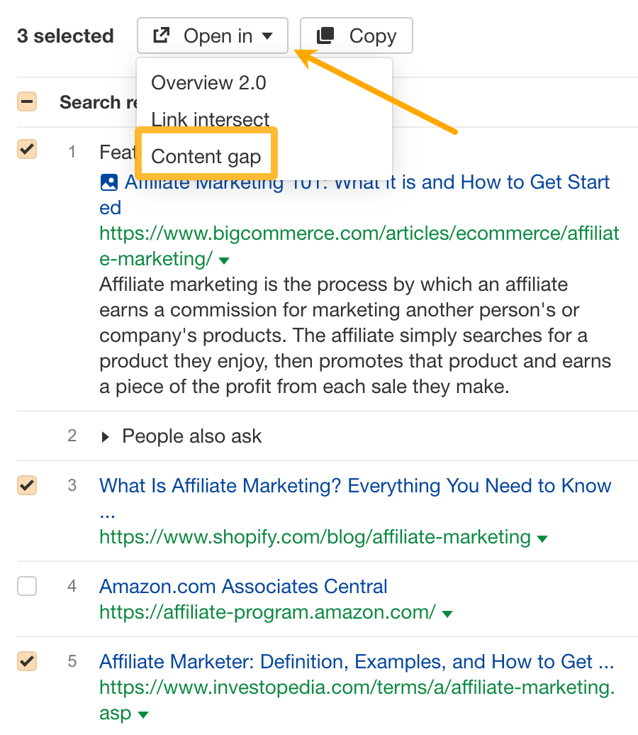 open-in-content-gap-feature-in-keywords-explorer Repurposing Content: How to Get More Mileage From Your Existing Content