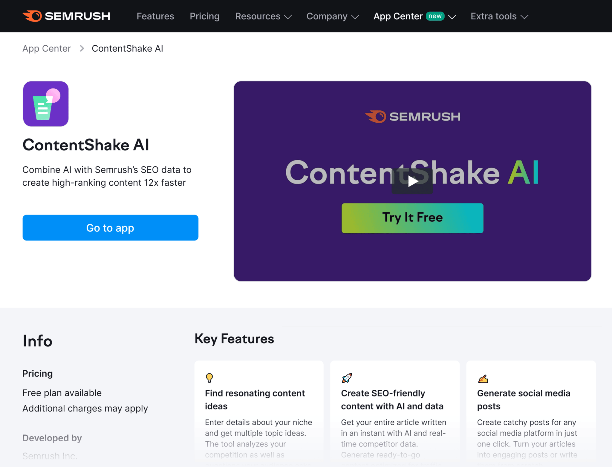 semrush-contentshake 8 Powerful SEO AI Tools and Their Top Features