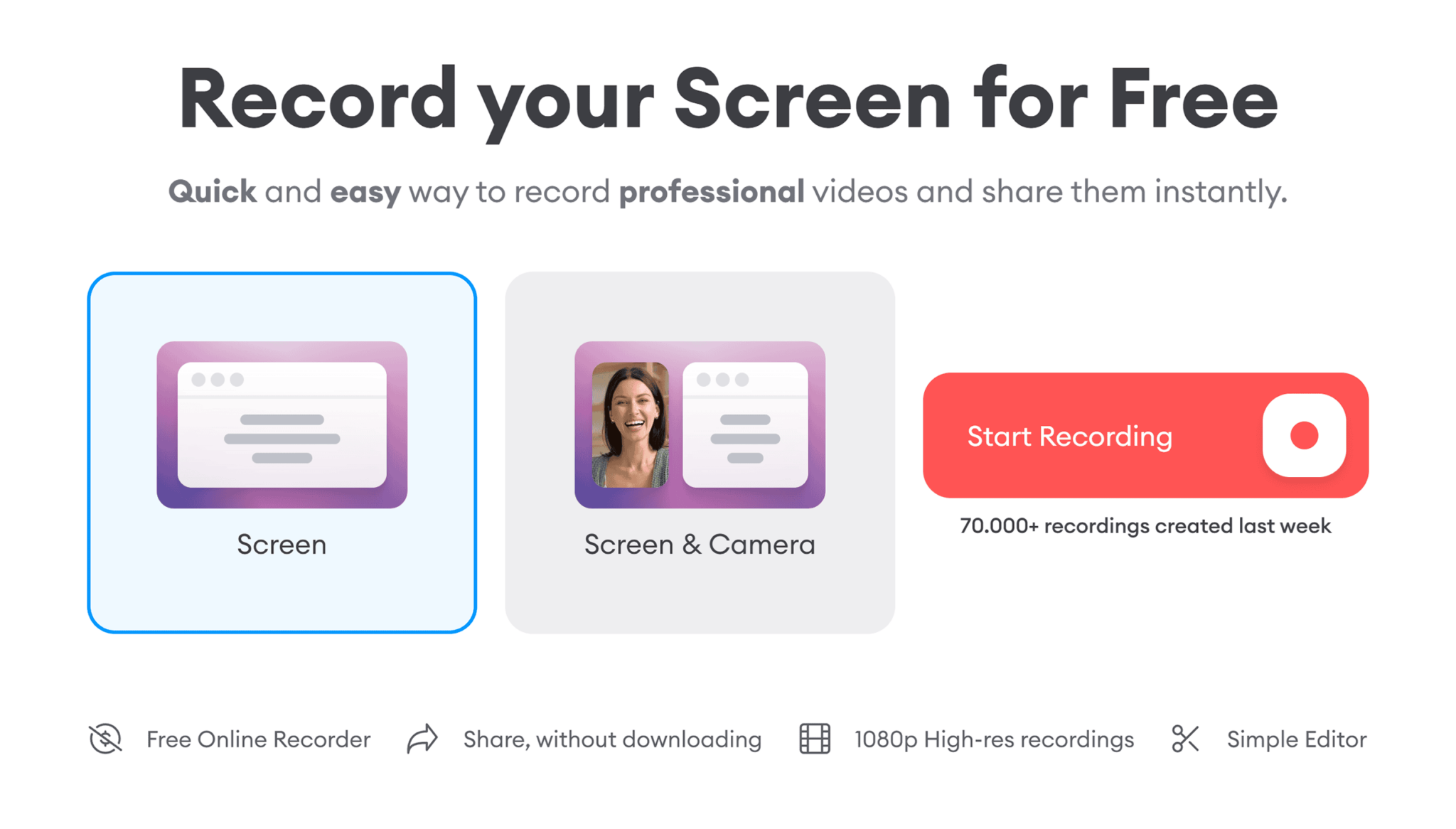 veed-io-screen-recorder 29 Top Digital Marketing Tools for Every Budget