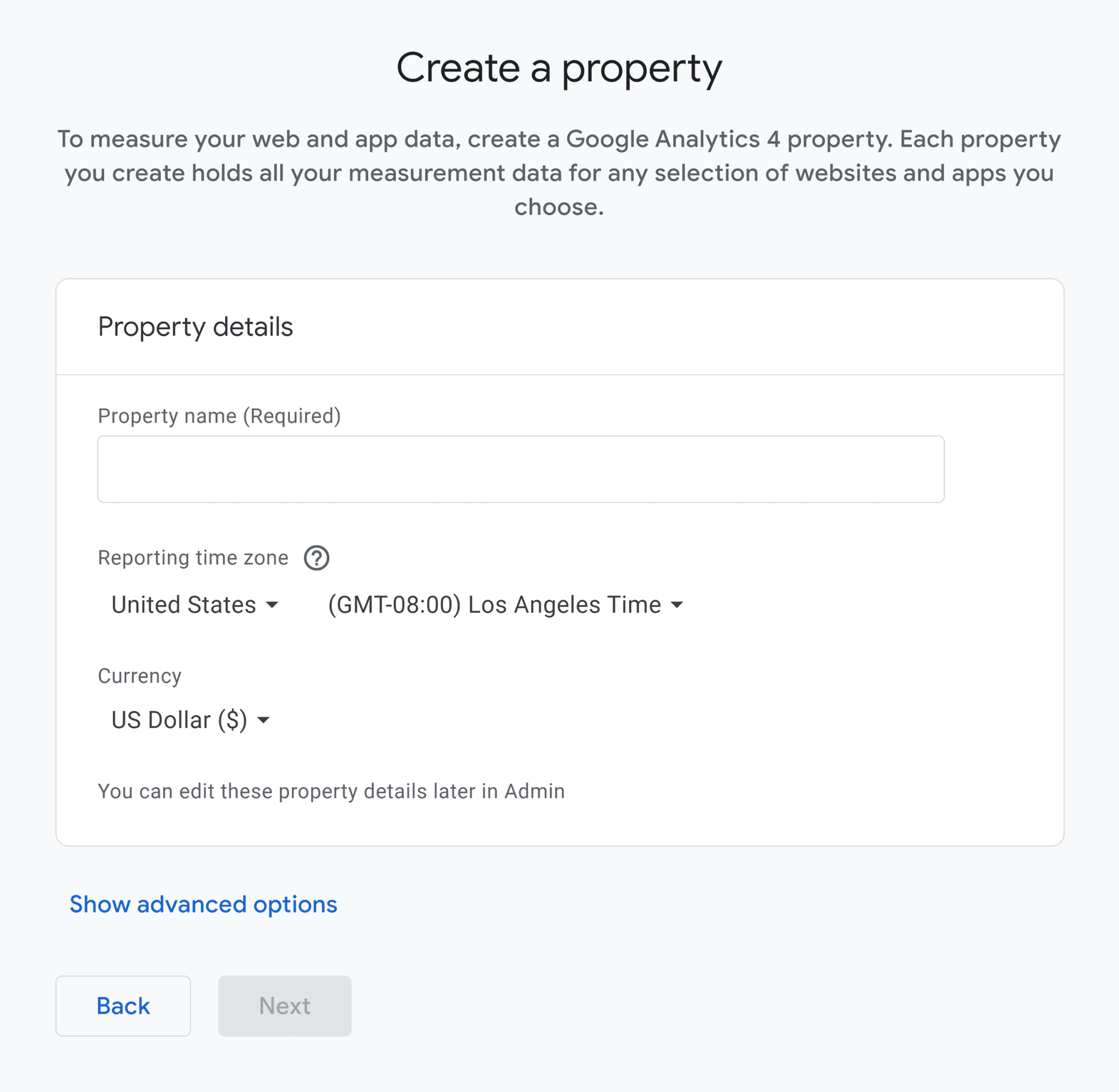 analytics-create-a-property How to Do SEO for Your New Website [10-Step Guide]