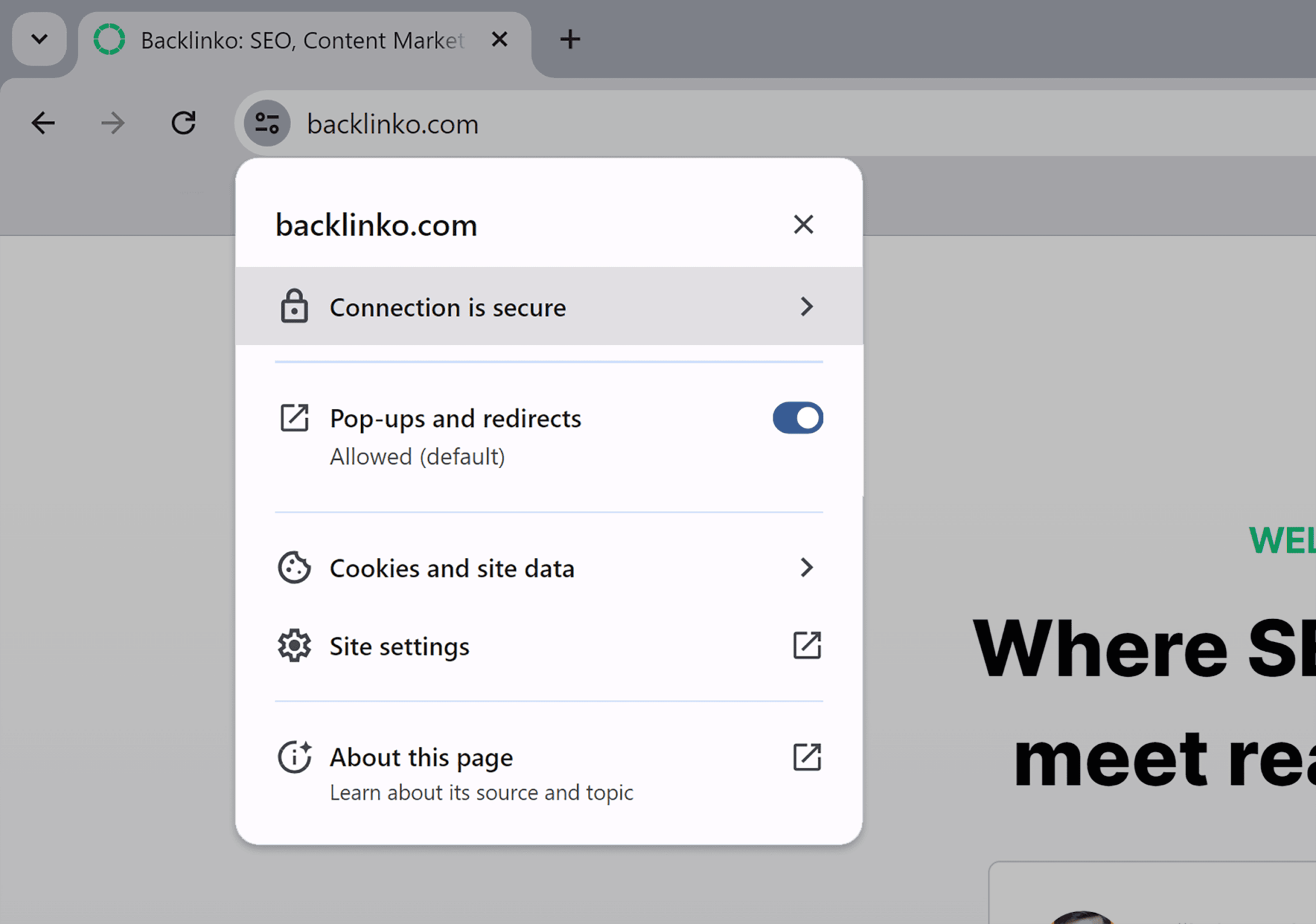 backlinko-security-certificate How to Do SEO for Your New Website [10-Step Guide]