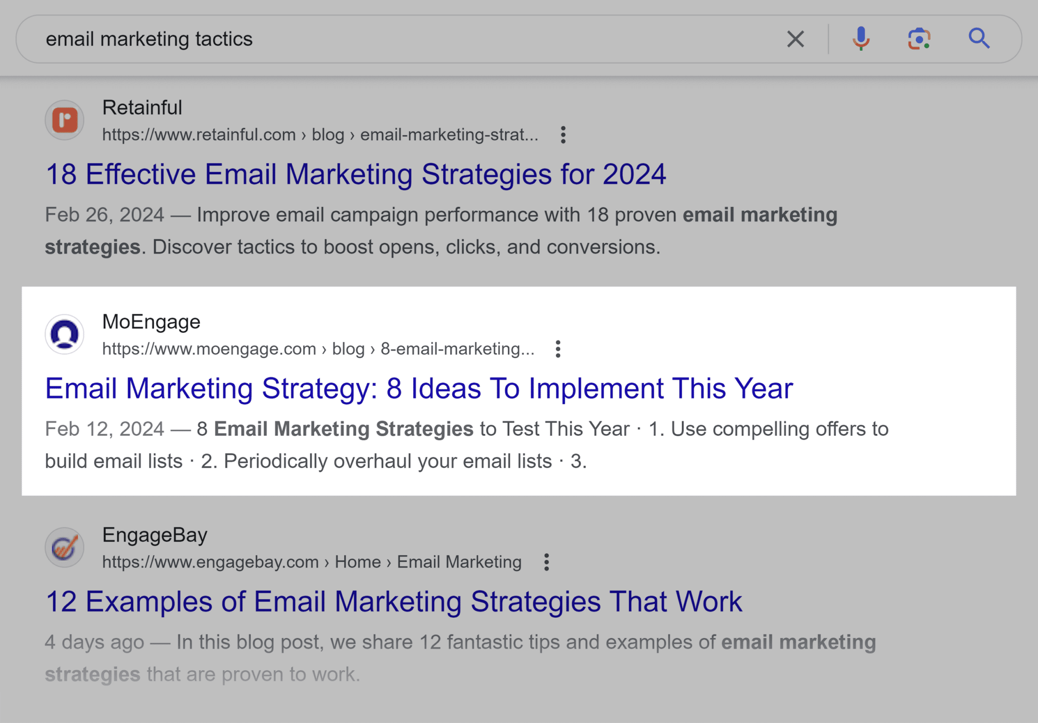 google-serp-email-marketing-tactics Keyword Cannibalization: An A-to-Z Guide to Fixing and Avoiding It