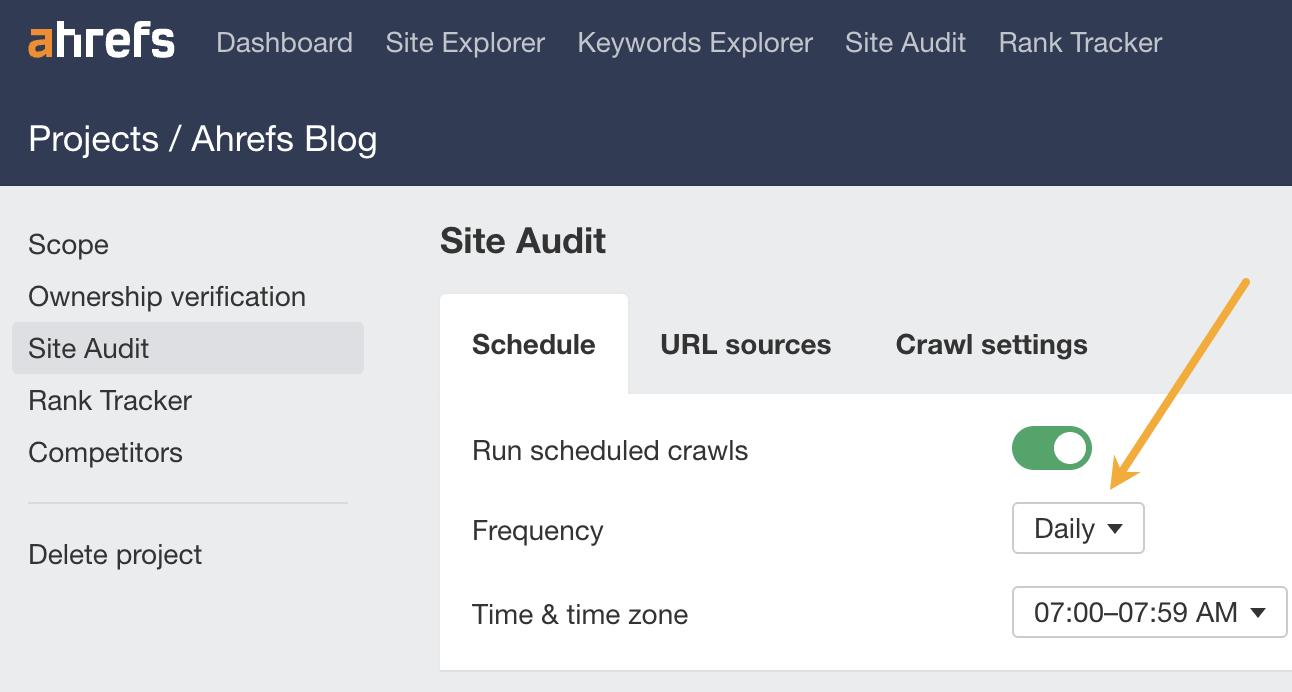 how-to-schedule-crawls-in-site-audit SEO Automation Tools: My 10 Favorites to Boost Productivity