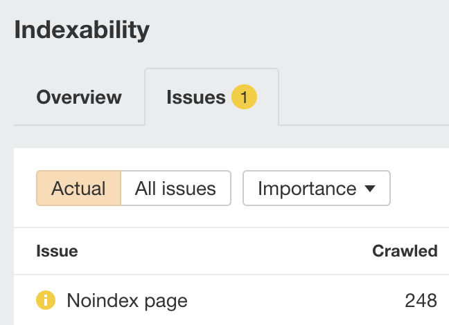 noindex-issue-in-site-audit Unlocking Growth Through Enterprise SaaS SEO