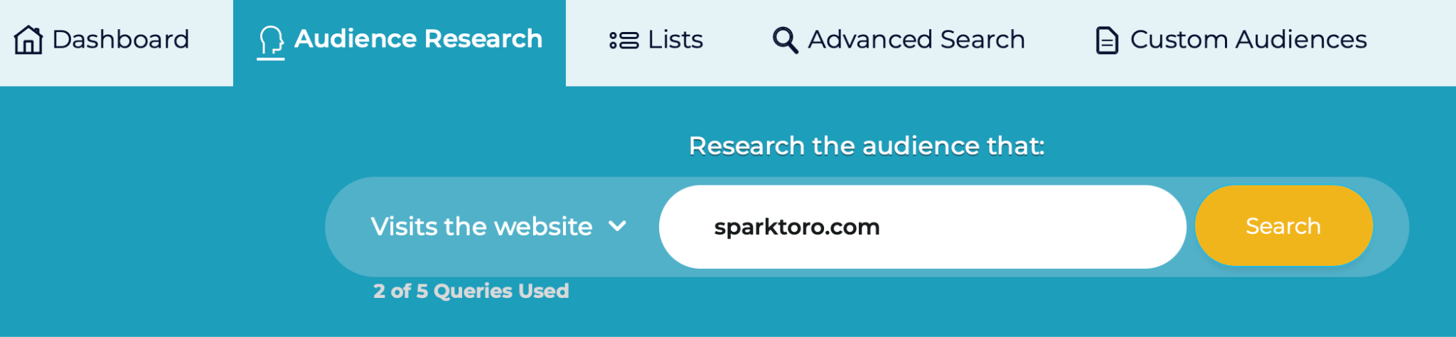 sparktoro-competitive-audience-research 10 Best Competitor Analysis Tools Under $300