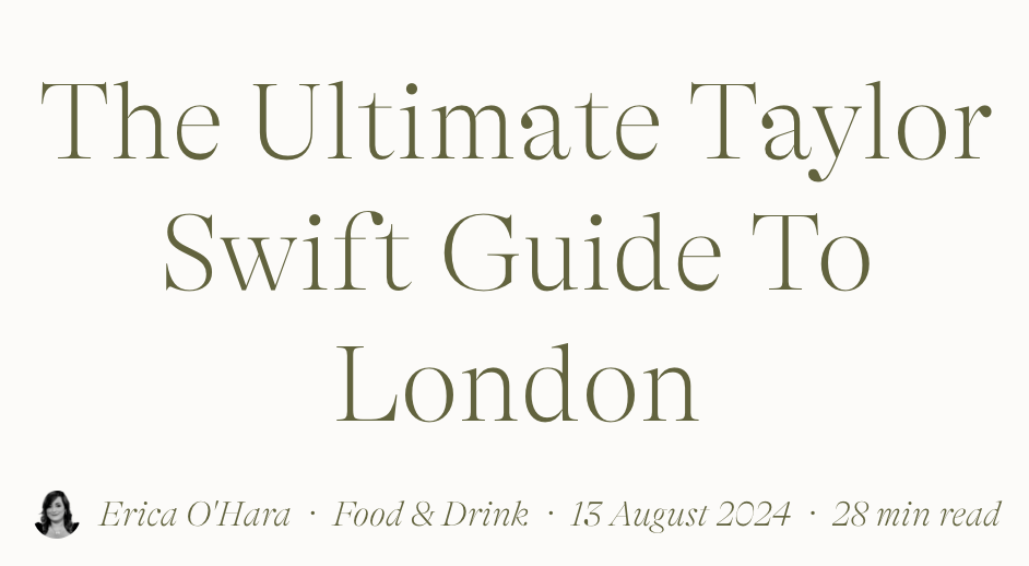 an-article-about-taylor-swifts-tour-in-london Travel SEO: 8 Strategies From Actual Travel Publishers and SEOs