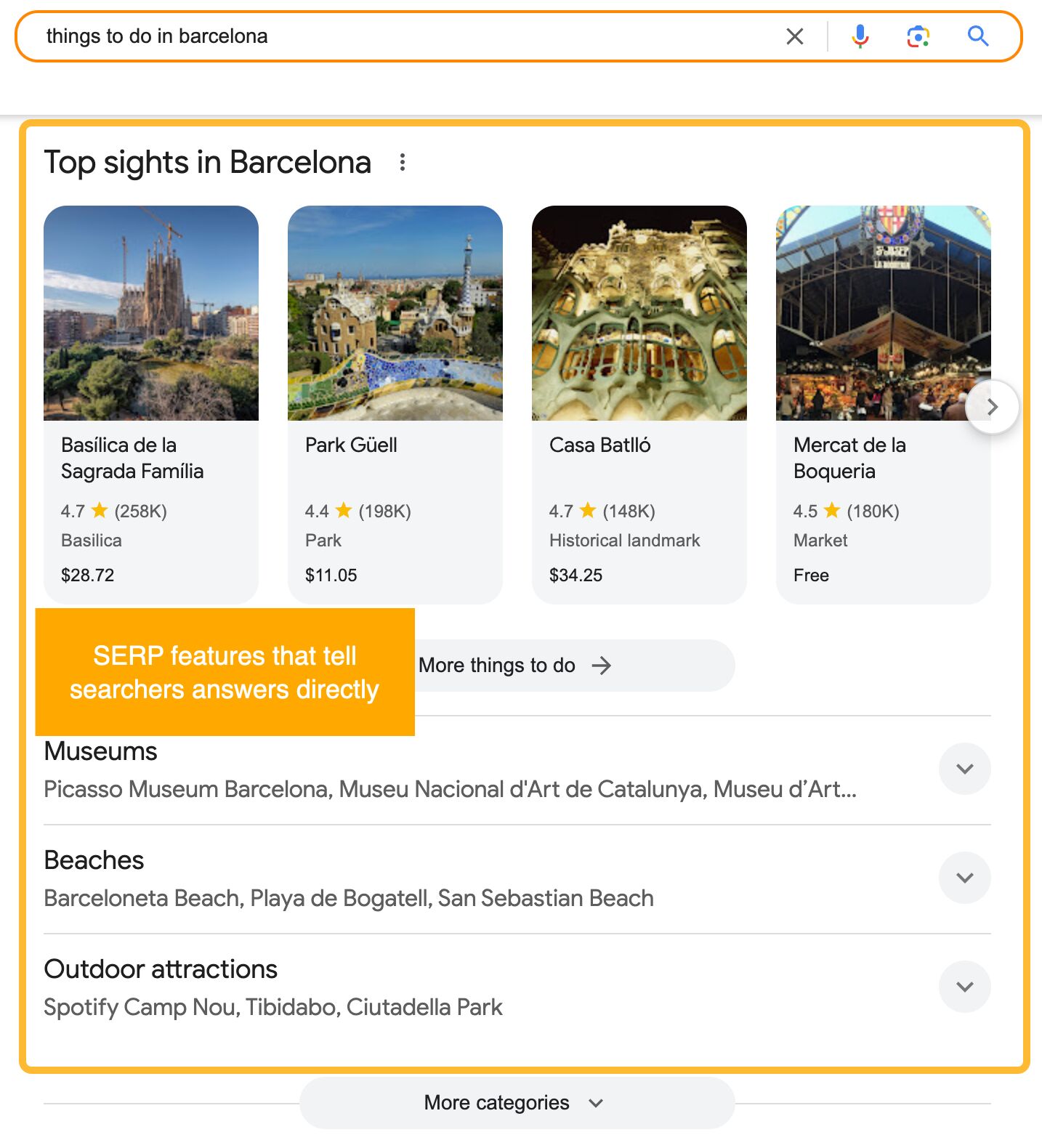 an-example-of-serp-features-for-a-travel-keyword-t Travel SEO: 8 Strategies From Actual Travel Publishers and SEOs