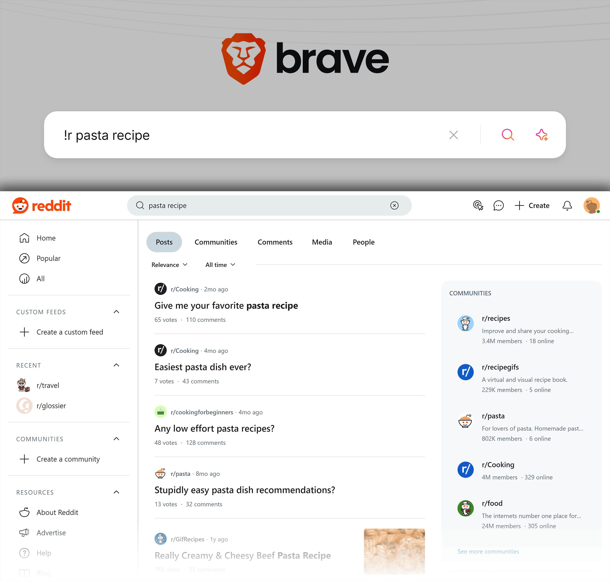 brave-bangs-reddit-results 11 Best Search Engines to Use Instead of Google