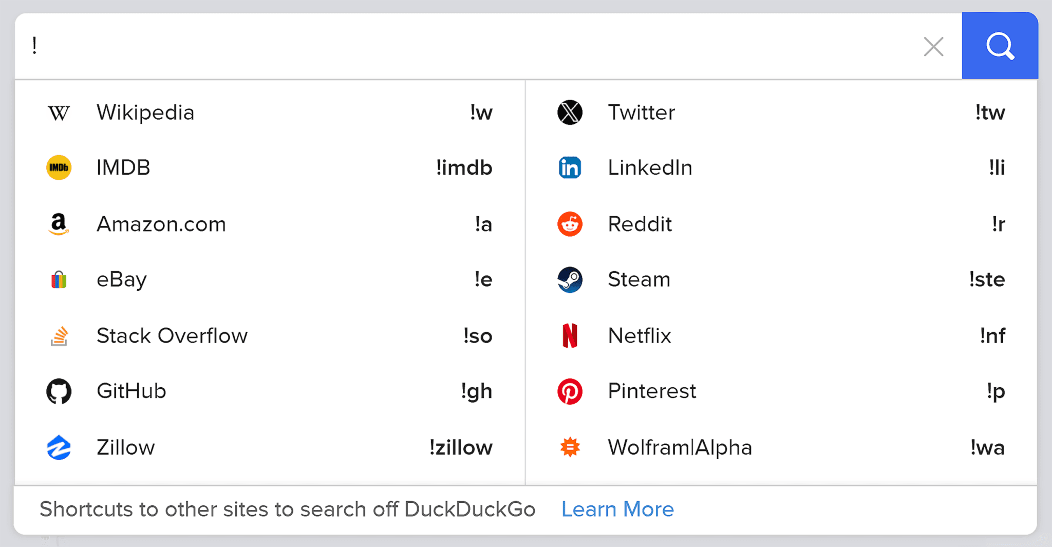 duckduckgo-keyboard-shortcuts 11 Best Search Engines to Use Instead of Google