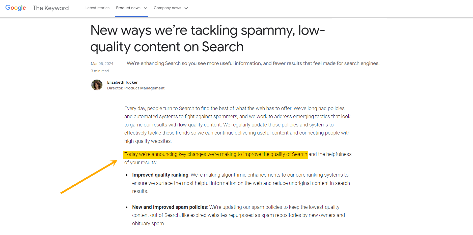 google-announcing-march-2024-core-update-2 SERP Volatility: Why Your Rankings Are in Flux