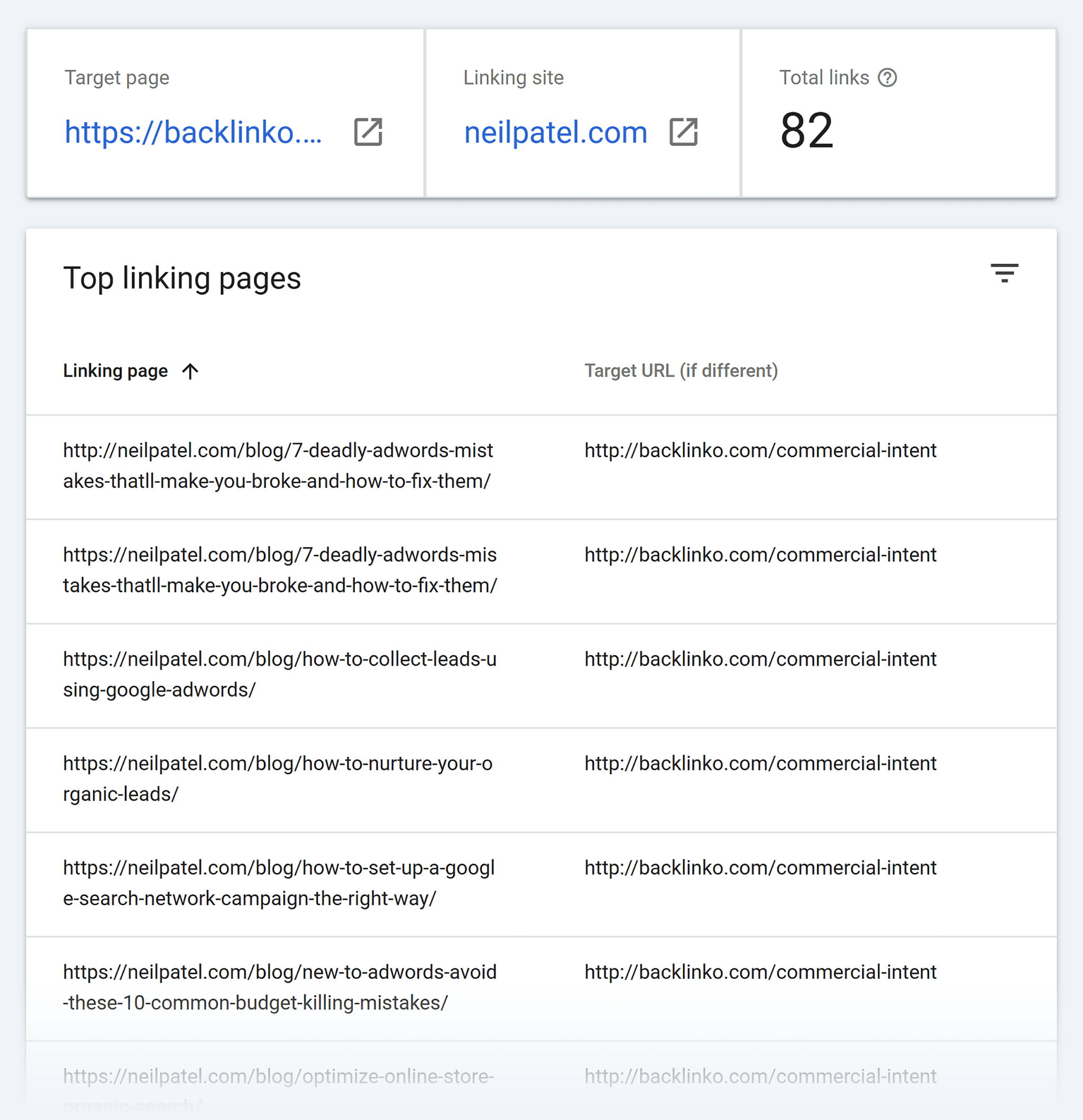 gsc-links-top-linking-sites-target-page Bad Backlinks: A Complete Guide on Spotting and Avoiding Them