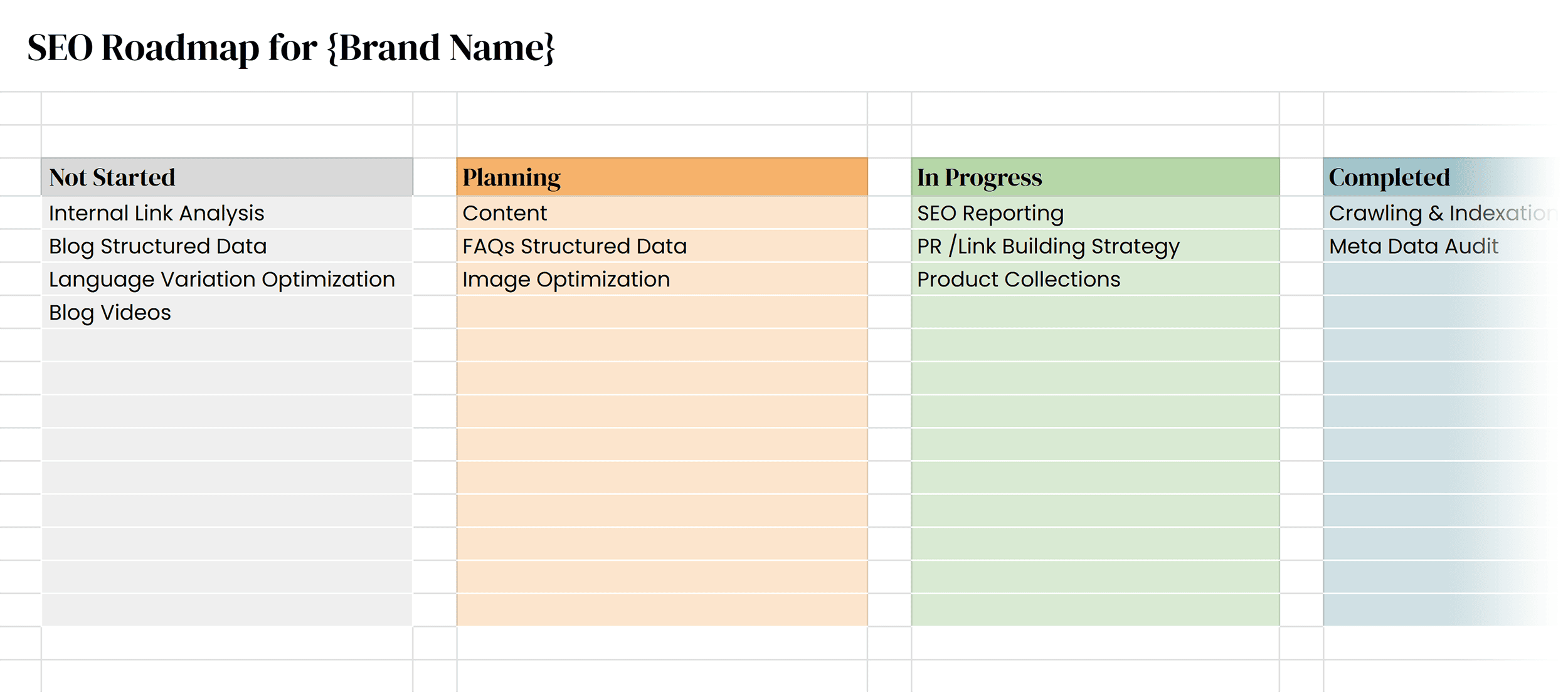 seo-roadmap-kanban-view How to Build an SEO Roadmap That Drives Performance