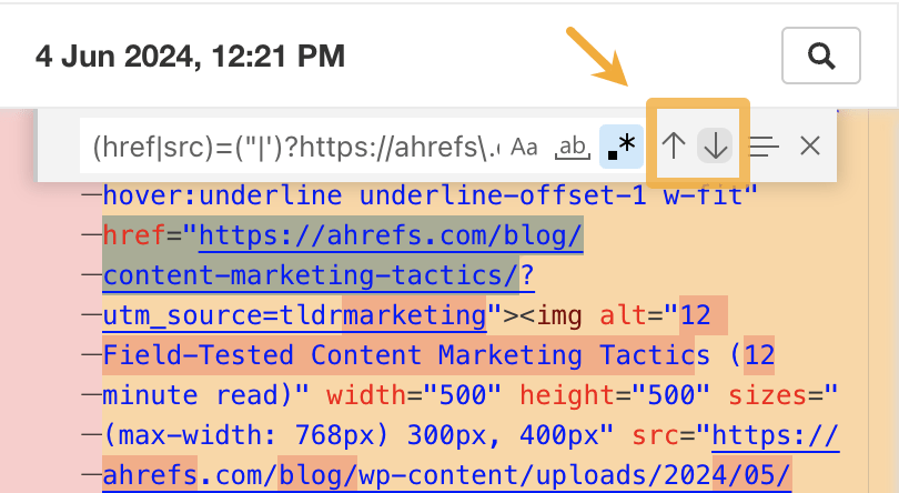 use-the-arrows-to-scroll-through-the-links-you-may Link Reclamation: How to Easily Find (and Reclaim) Lost Backlinks