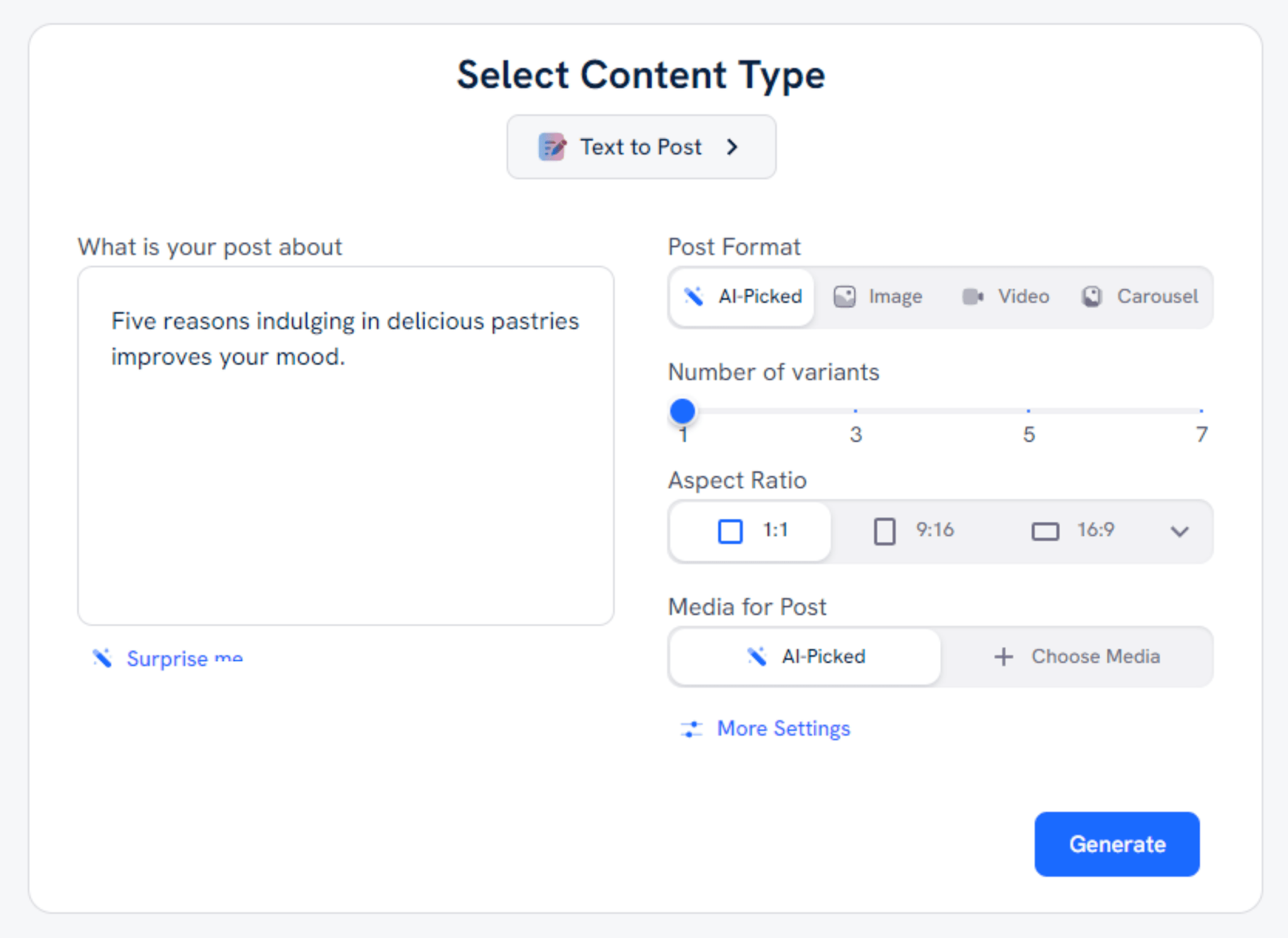 ai-social-content-generator-text-to-post AI Copywriting: Top 4 Tools and Best Ways to Use Them