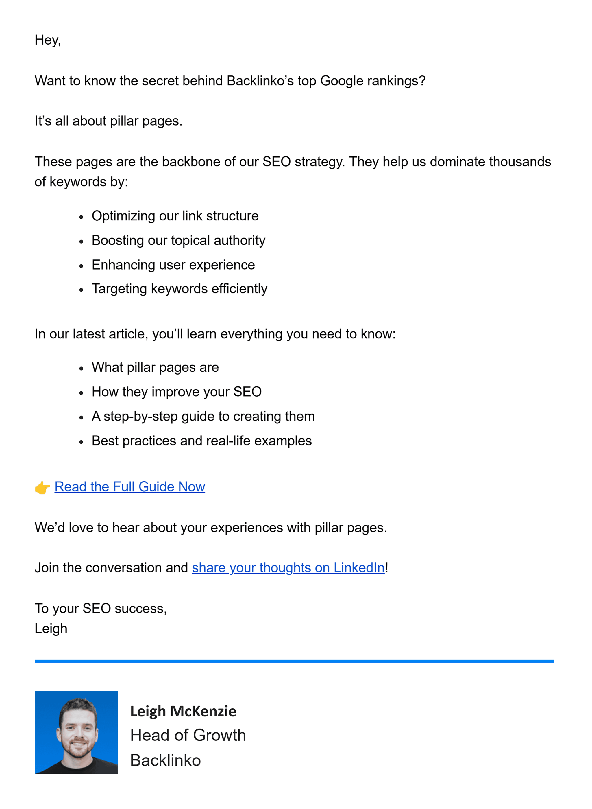 backlinko-newsletter 10 Brilliant SEO Newsletters: Master Search From Your Inbox