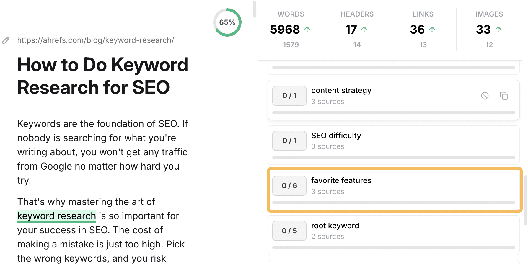 example-of-how-these-tools-can-lead-you-astray I Got 129.7% More Traffic With Related Keywords