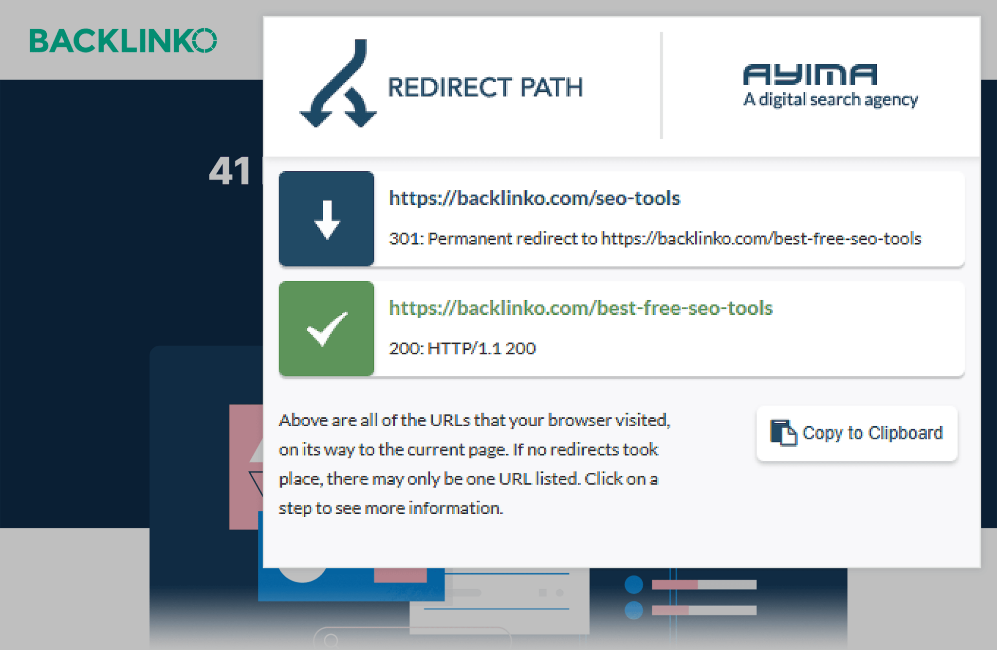 redirect-path-backlinko-redirect 9 Best Chrome Extensions for SEO: Our Top Picks