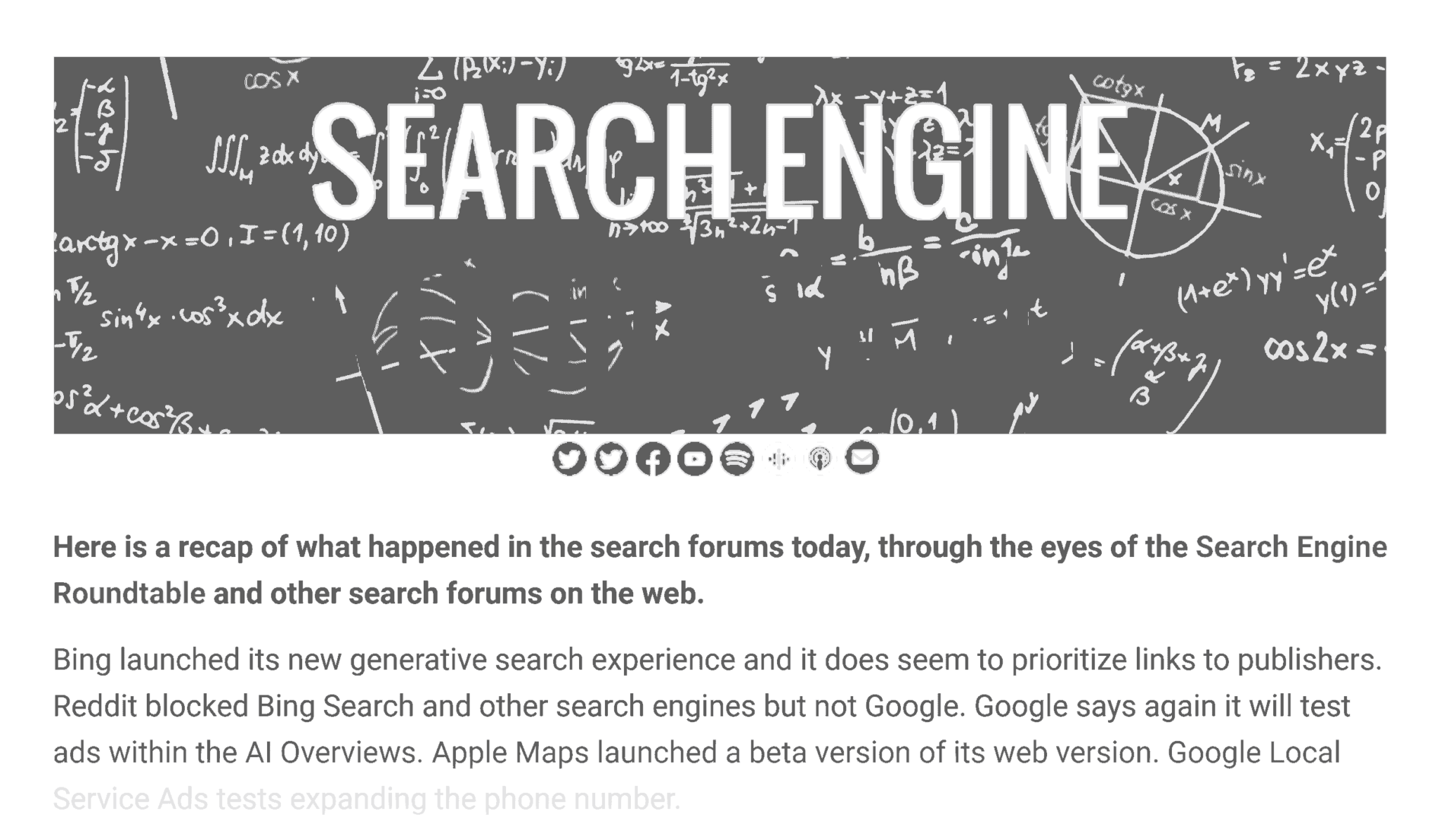 search-engine-roundtable-newsletter 10 Brilliant SEO Newsletters: Master Search From Your Inbox