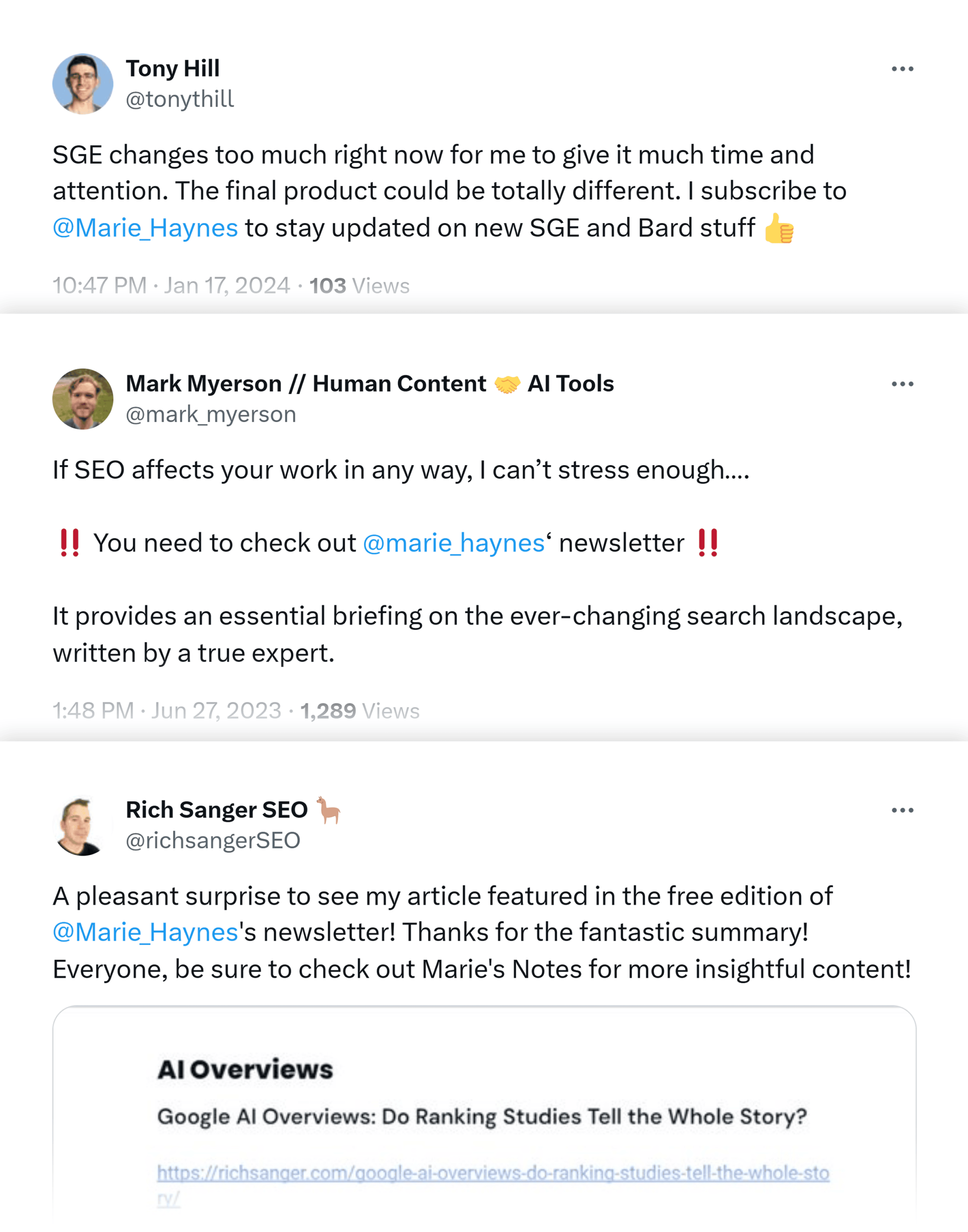 search-news-you-can-use-readers-comments 10 Brilliant SEO Newsletters: Master Search From Your Inbox